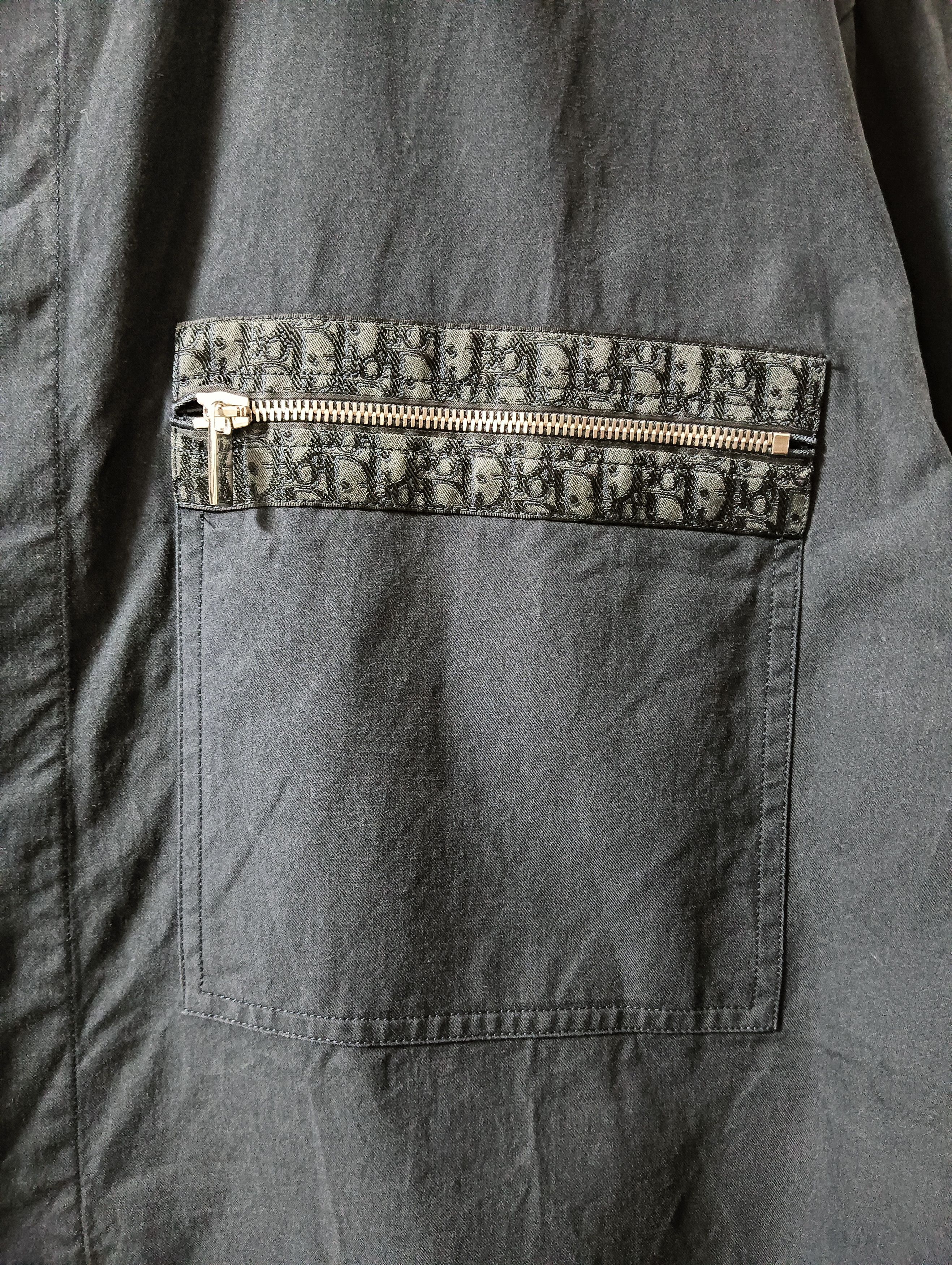 Dior Oblique Button Up Pocket Shirt Size US M / EU 48-50 / 2 - 3 Thumbnail