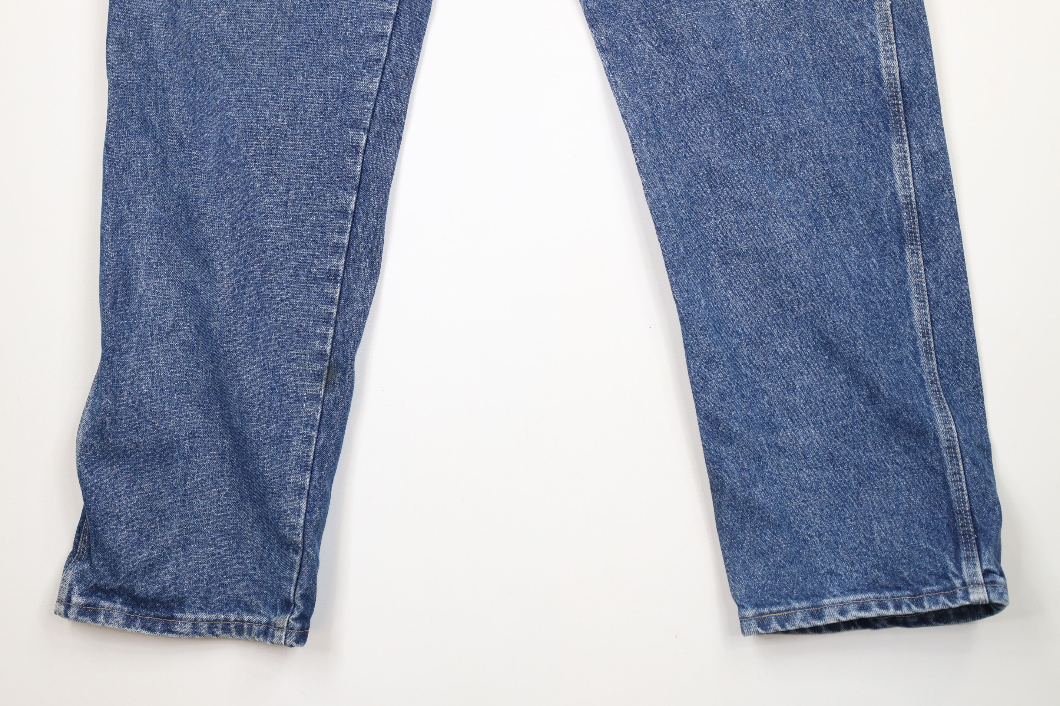 Vintage Vintage Bulwark FR Flame Resistant Wide Leg Dungaree Jeans Size US 38 / EU 54 - 4 Thumbnail