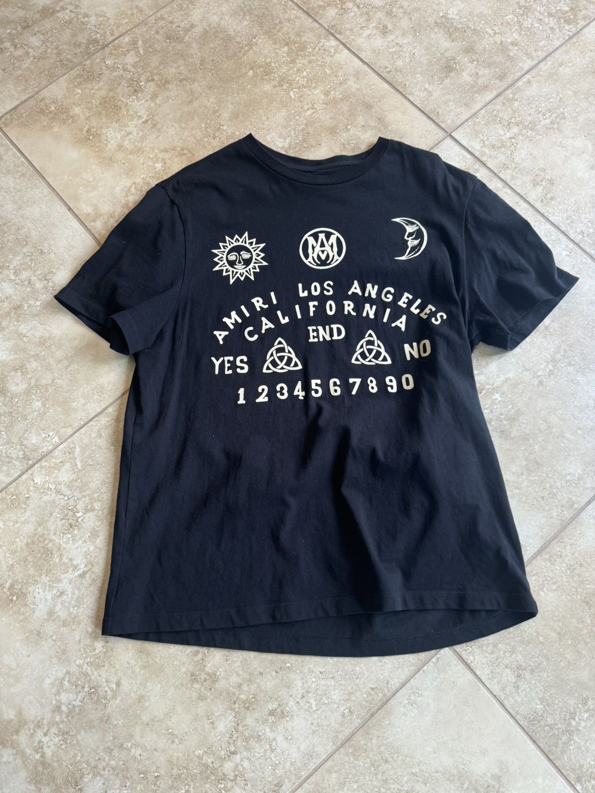 Amiri Amiri Ouija board tee size medium | Grailed