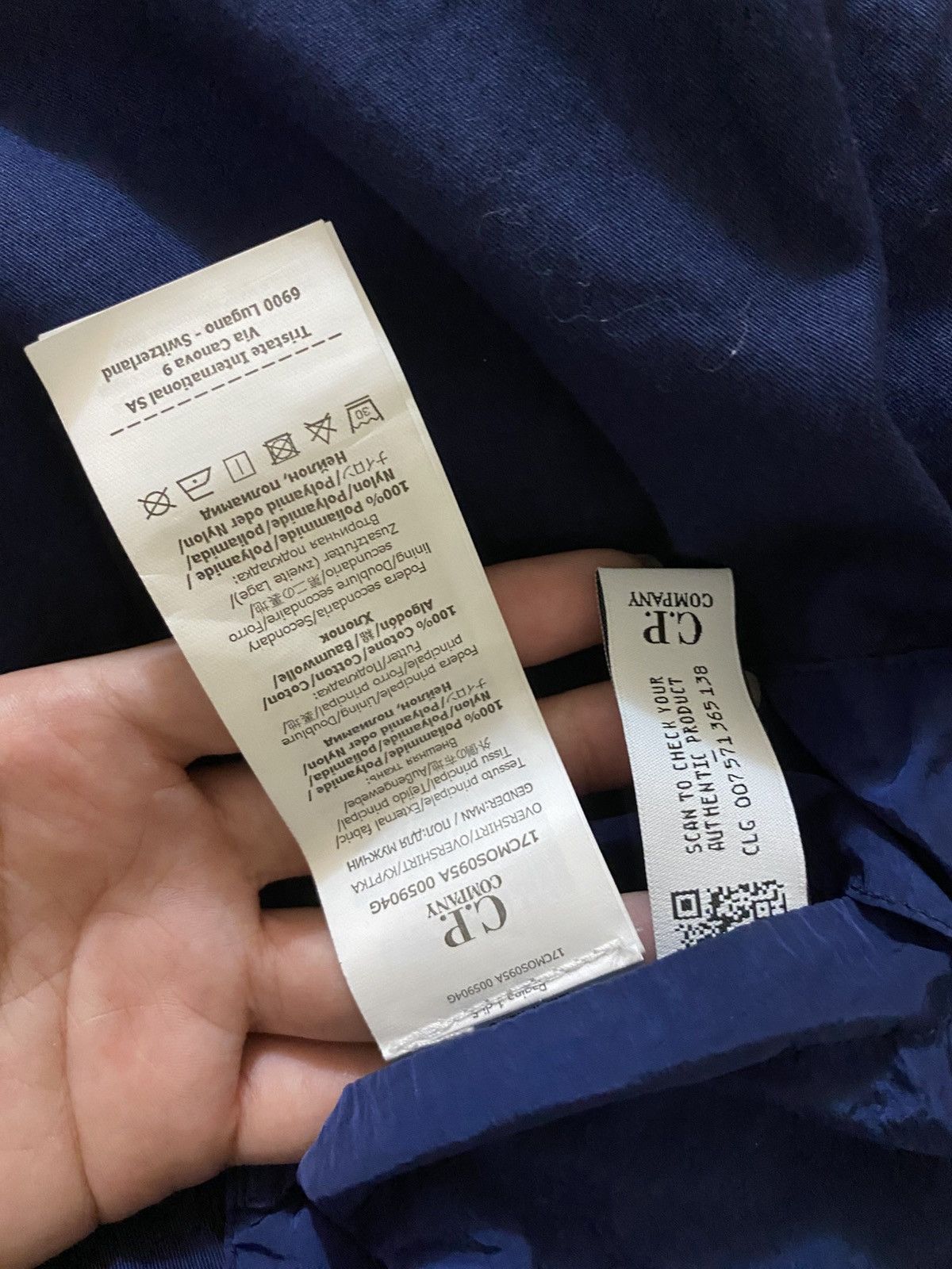 C.P. Company C.P. Company chrome-R overshirt Size US S / EU 44-46 / 1 - 8 Thumbnail