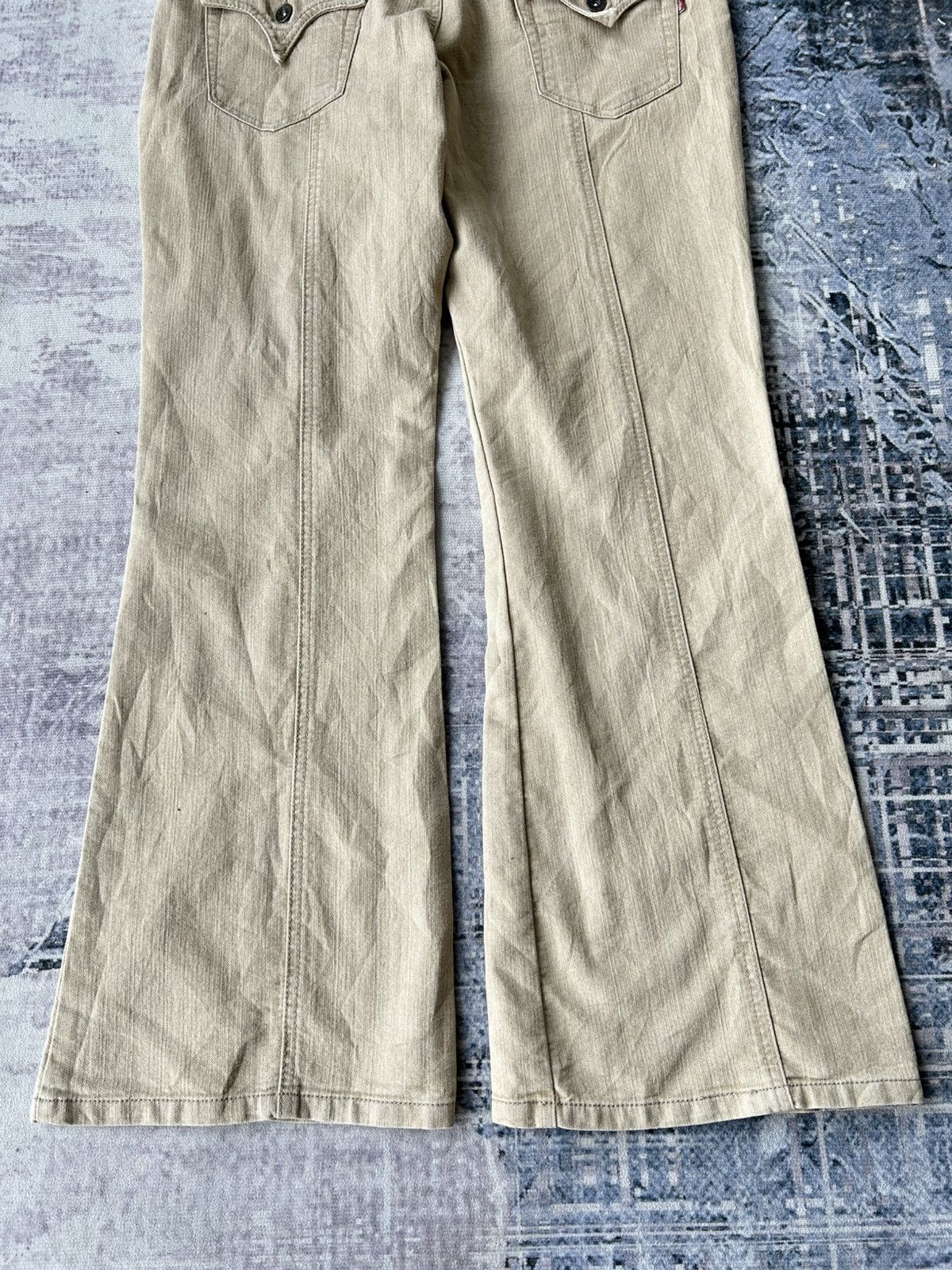 If Six Was Nine Flared Cowboy Styles Pants Size US 34 / EU 50 - 8 Thumbnail