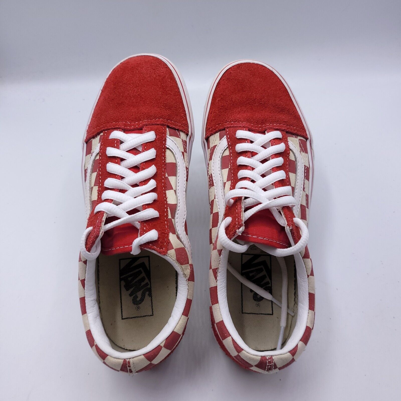 Vans Vans Off the Wall Old Skool Shoe Womens Size 7.5 500714 Red Size US 7.5 / IT 37.5 - 4 Thumbnail