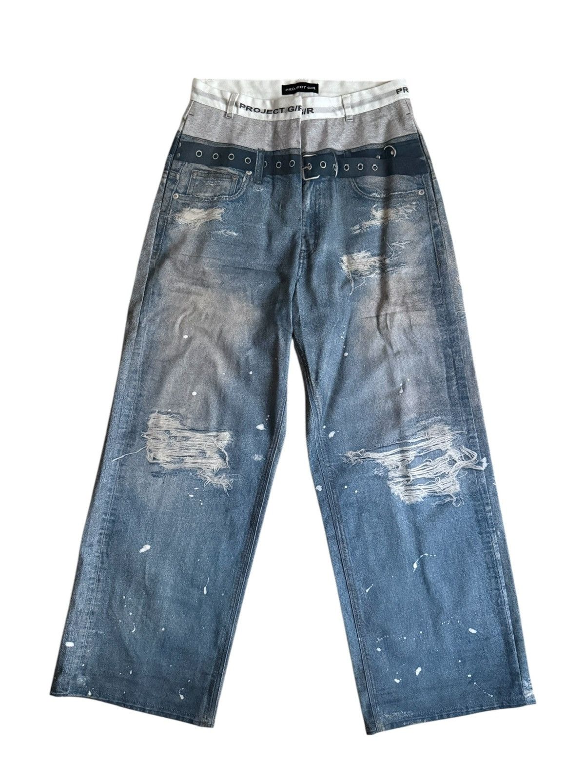 PROJECT GR Retro Baggy ジーンズ 02M サイズ2 PROJECT GR Retro Baggy ジーンズ 02M サイズ2 PROJECT GR Retro Baggy