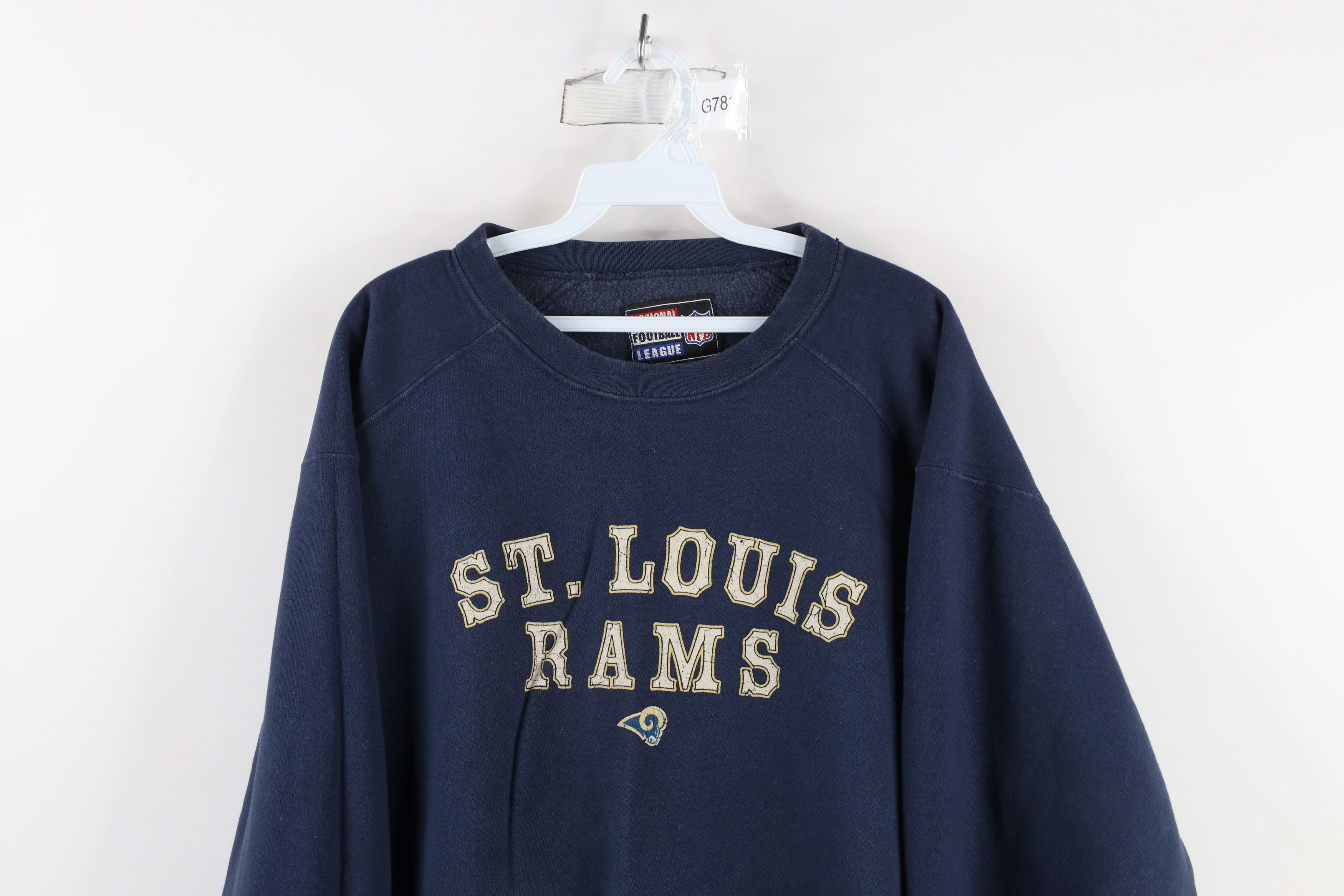 Vintage Vintage 90s Heavyweight St Louis Football Sweatshirt USA Size US XXL / EU 58 / 5 - 2 Thumbnail