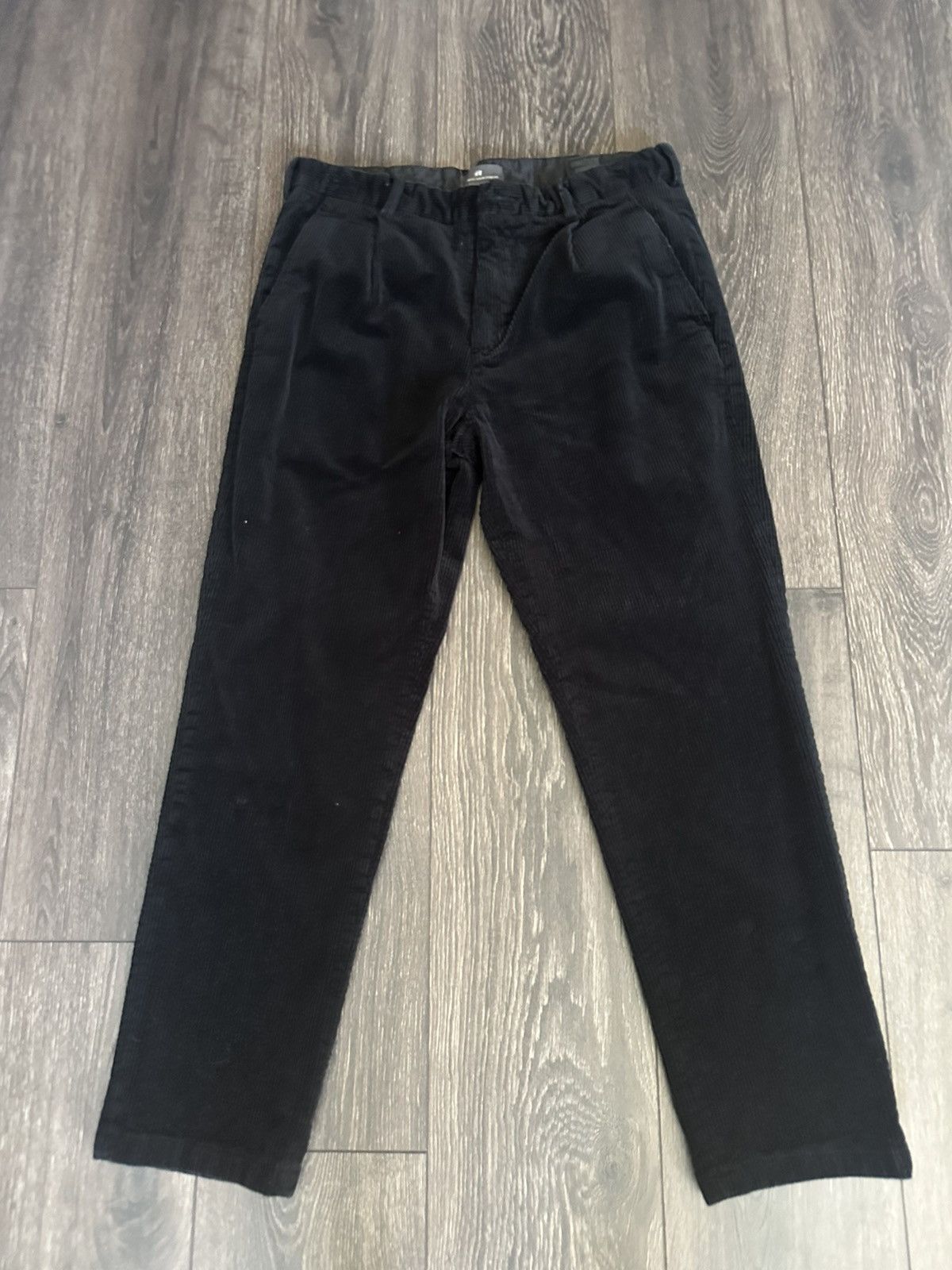 H&M Corduroy Black Pants | Grailed