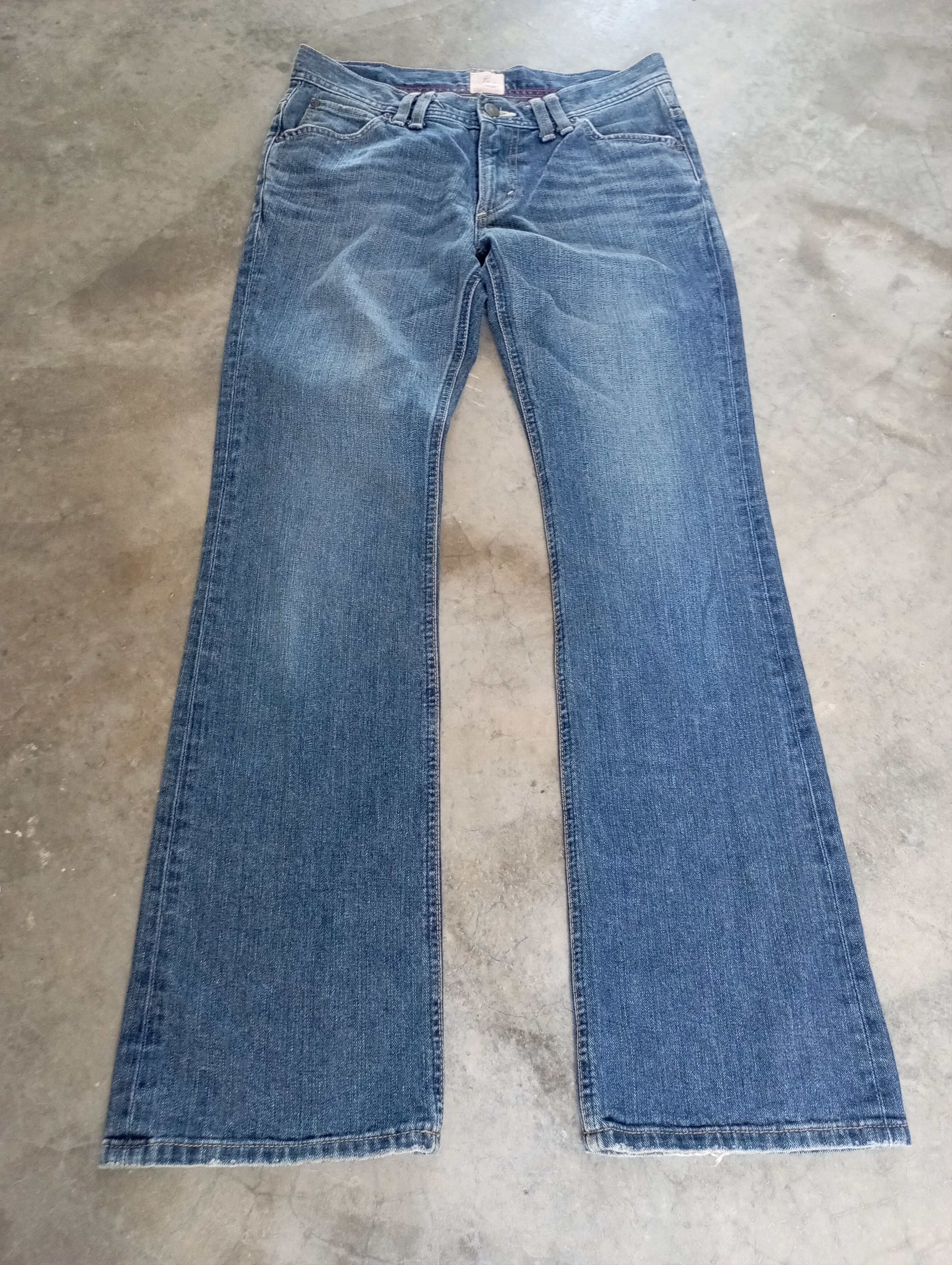 Flare Jeans Vintage Lee Riders Bootcut Jeans