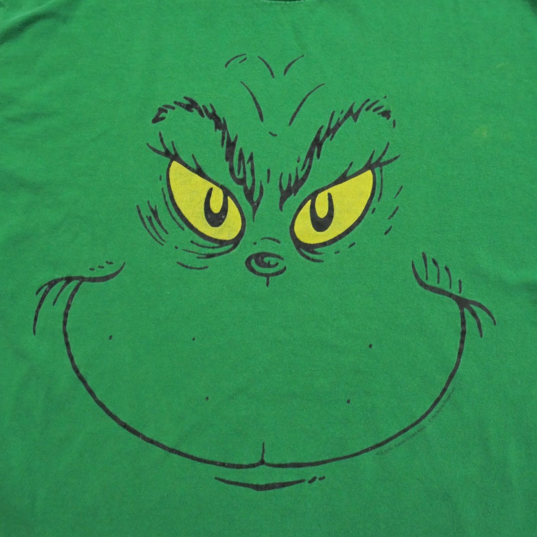 Vintage VINTAGE Dr Seuss Shirt Mens M Green 2001 Grinch Y2K Logo Crew Neck Short Sleeve Cotton Knit Tee - 90s 00s Mens Size US M / EU 48-50 / 2 - 2 Thumbnail