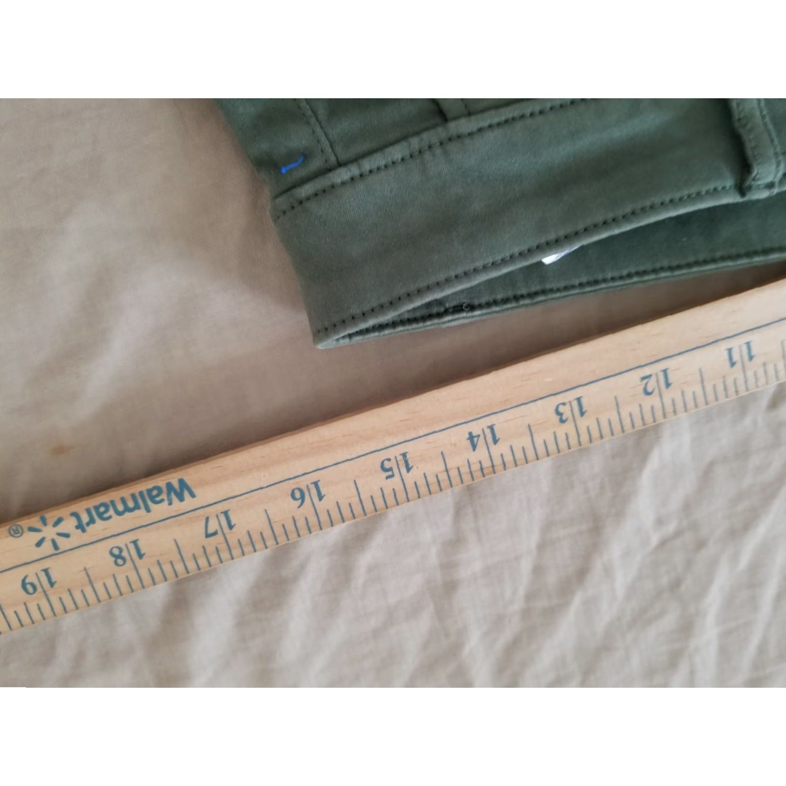 Banana Republic Womens Banana Republic Dress Pants 4 Cotton Beige Stretch Slacks Trouser Pants Closet Shop Woman Size 27" / US 4 / IT 40 - 7 Thumbnail