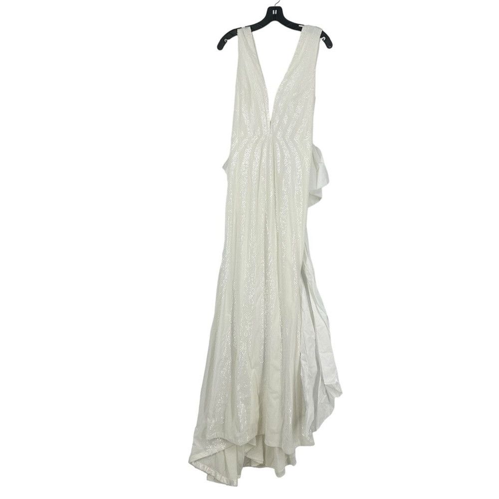 Other REBECCA VALLANCE DAVINA TAFFETA BOW GOWN IVORY MODERN BRIDE Size M / US 6-8 / IT 42-44 - 6 Thumbnail