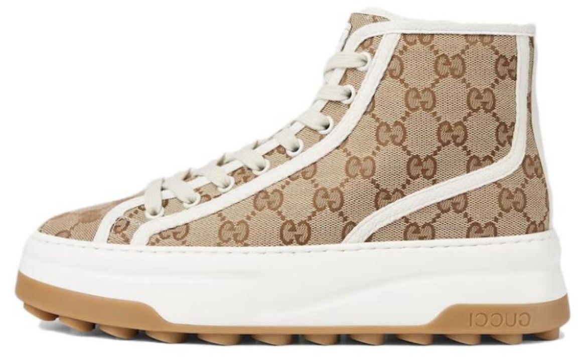 Gucci Gucci GG High Interlocking G Sneaker 746768 Size US 10.5 / IT 40.5 - 3 Thumbnail