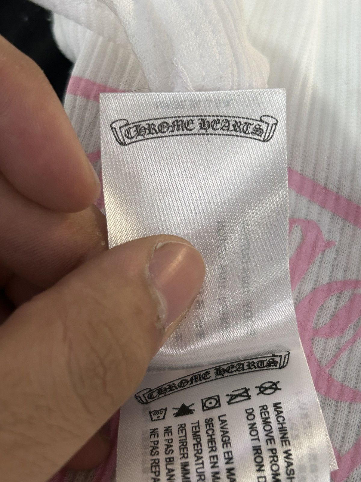 Chrome Hearts Chrome Hearts Pink T Bar Rib Tank Top Size US M / EU 48-50 / 2 - 8 Thumbnail
