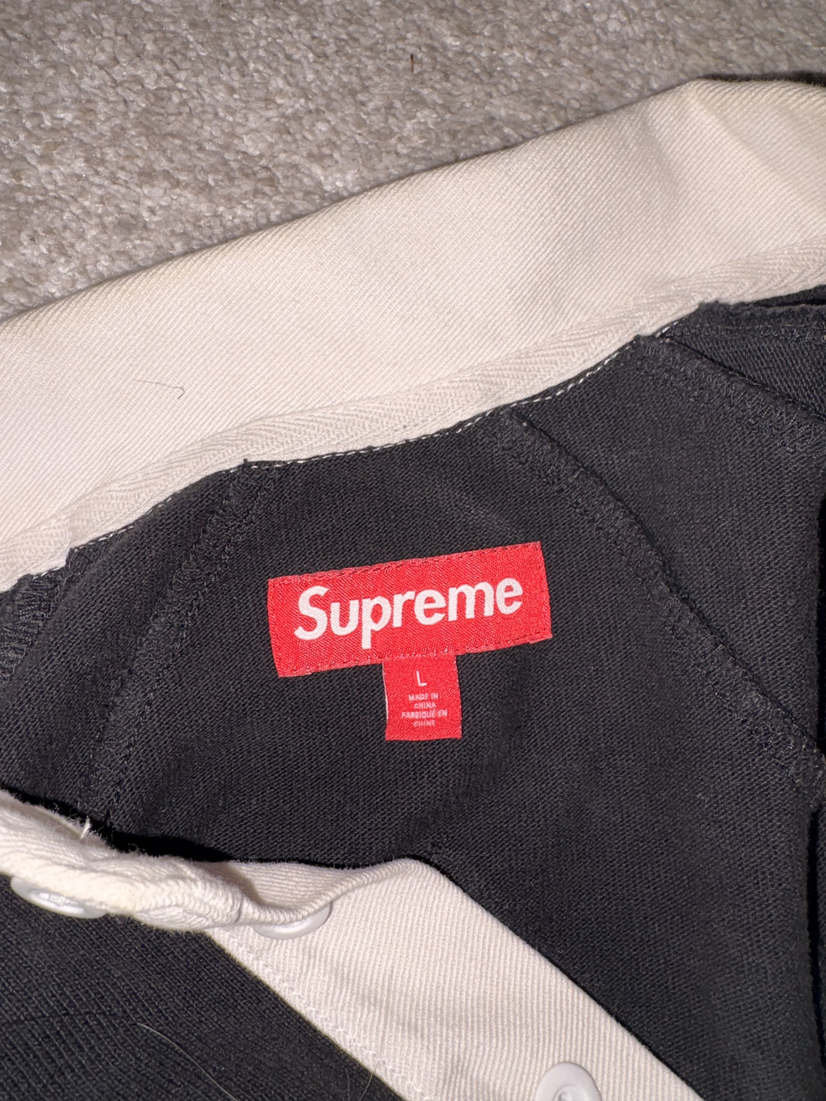 Supreme Supreme S/S Rugby Polo in Black Size US L / EU 52-54 / 3 - 3 Thumbnail