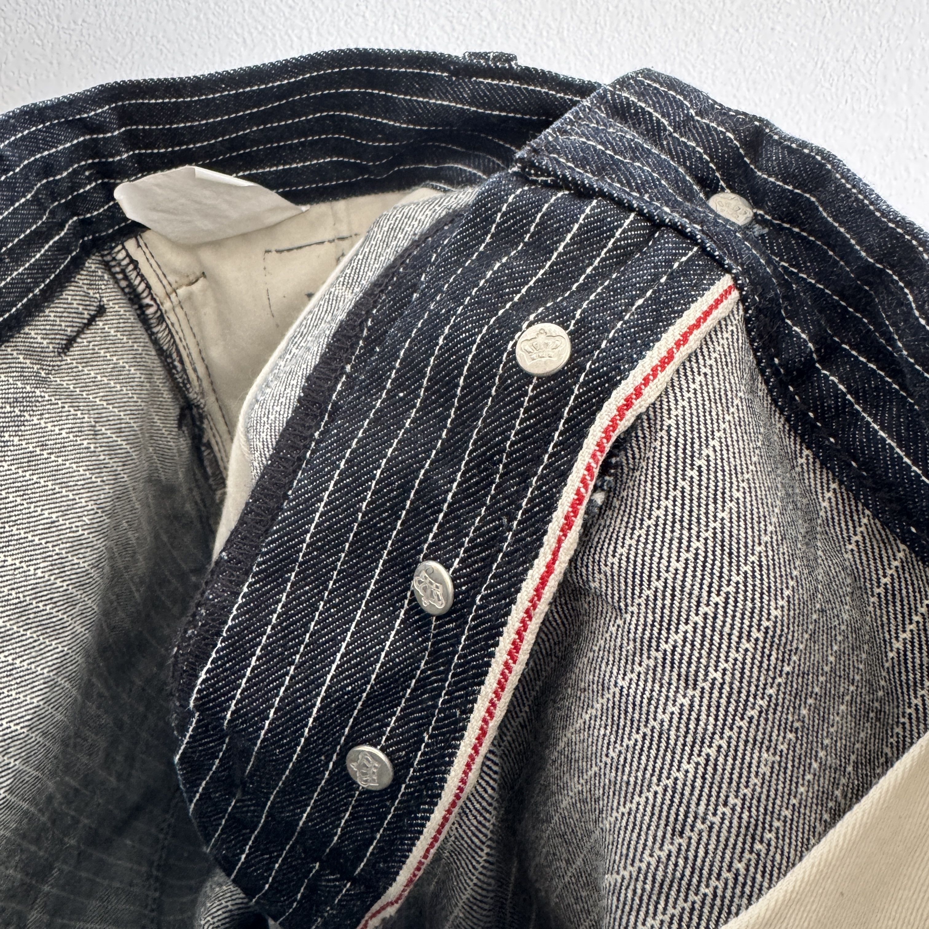 Pike Brothers Pike Brothers Hunting Selvage Denim Pant blue Wabash S 32x32 Size US 31 - 10 Thumbnail