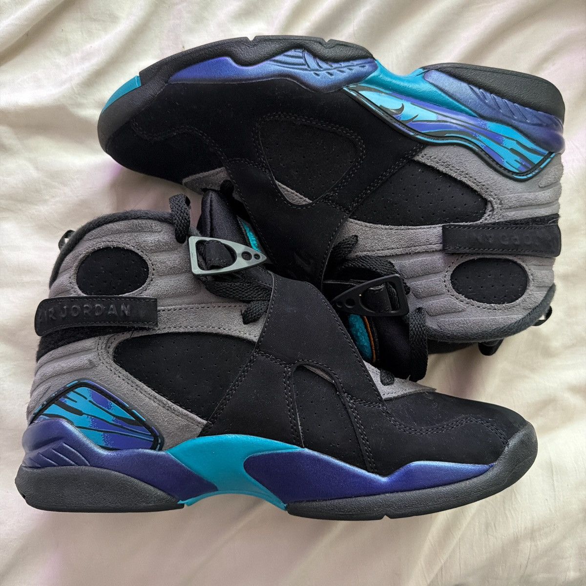 Jordan Brand Jordan 8 Retro Aqua Size US 7.5 / EU 40-41 - 2 Thumbnail