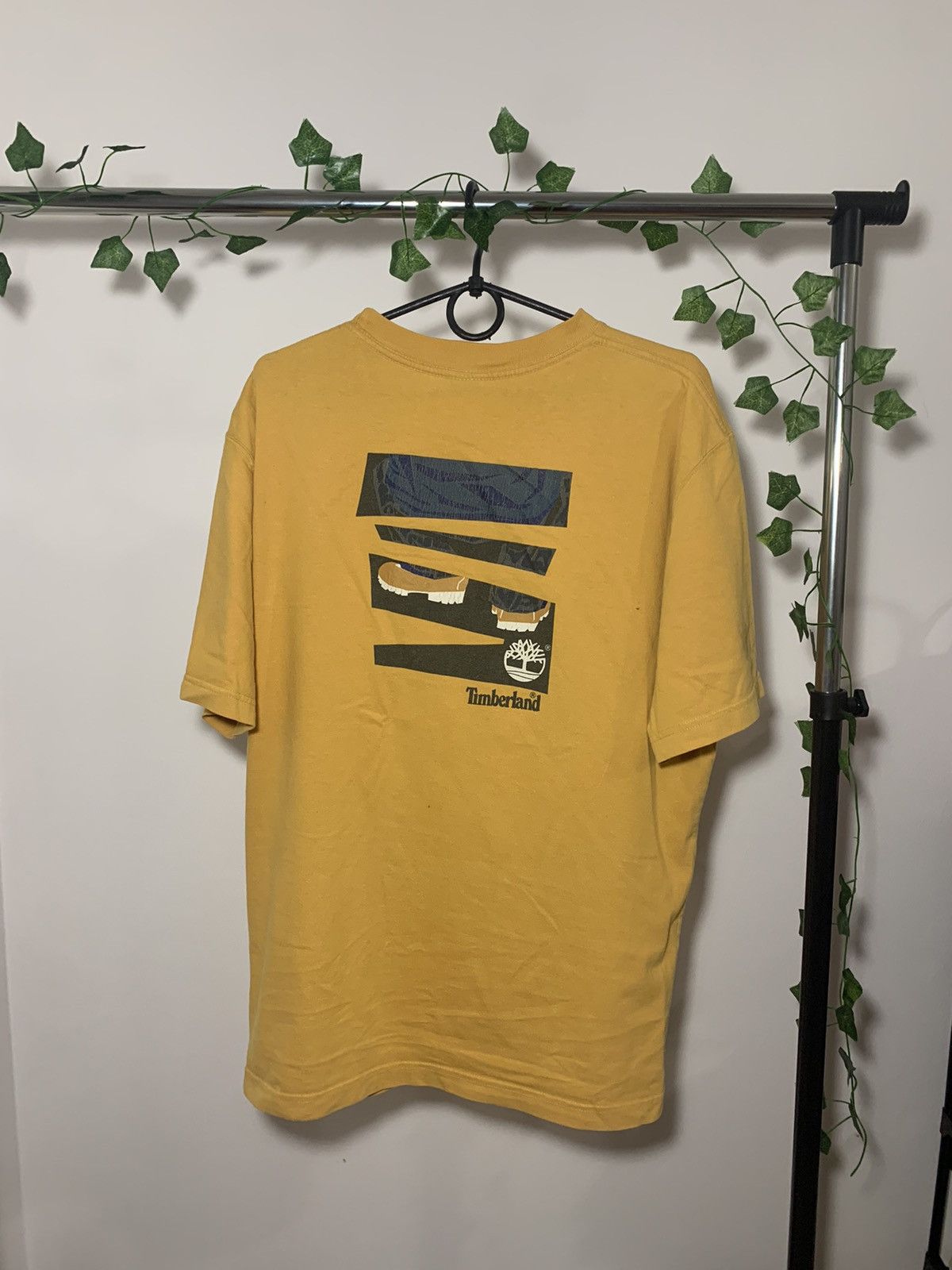 Timberland × Vintage Timberland Archive Boot Graphic T-Shirt Size US XL / EU 56 / 4 - 7 Thumbnail