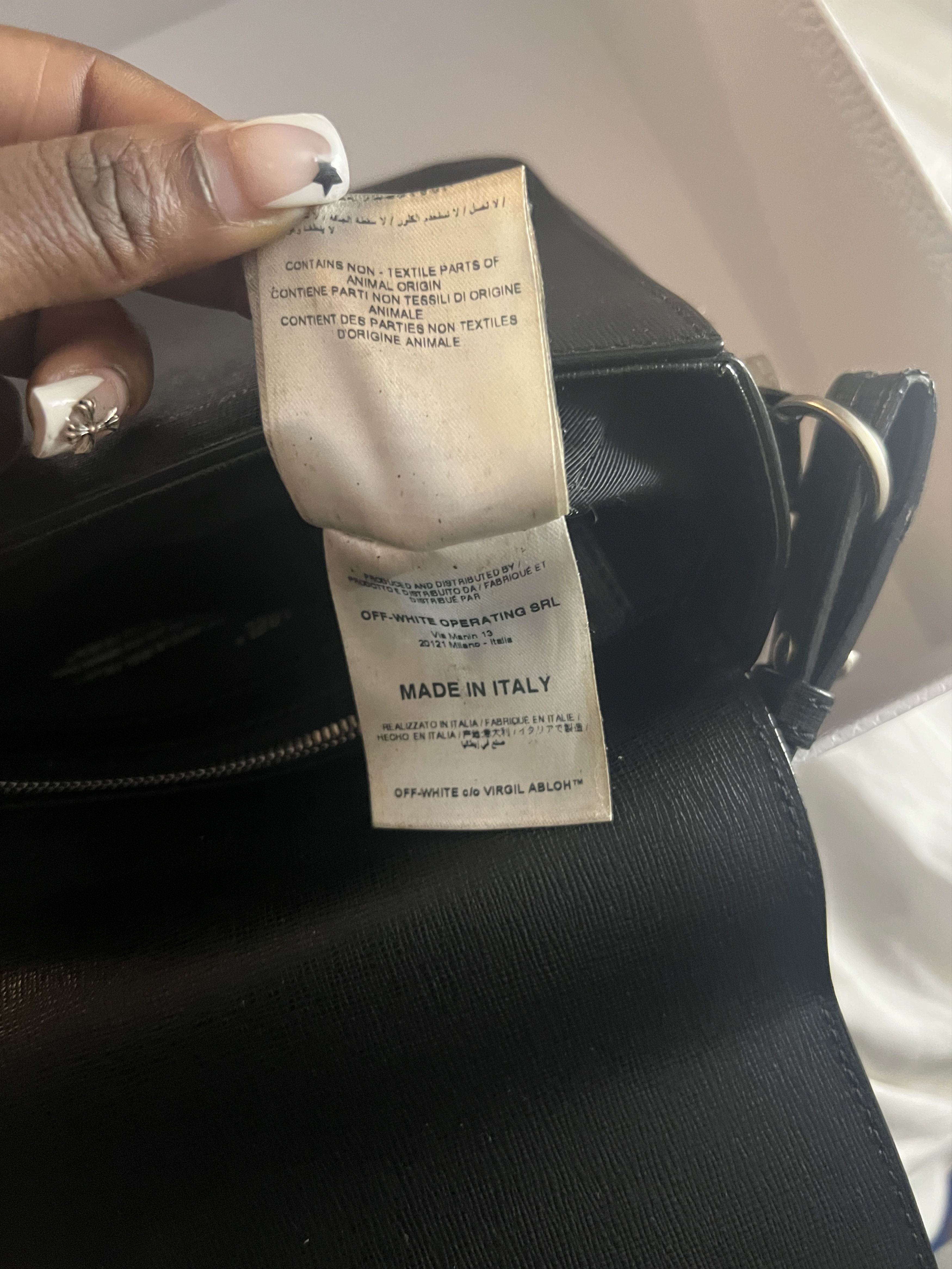 Off-White Off White by Virgil Abloh "For Display Only " cross body bag Size ONE SIZE - 13 Thumbnail