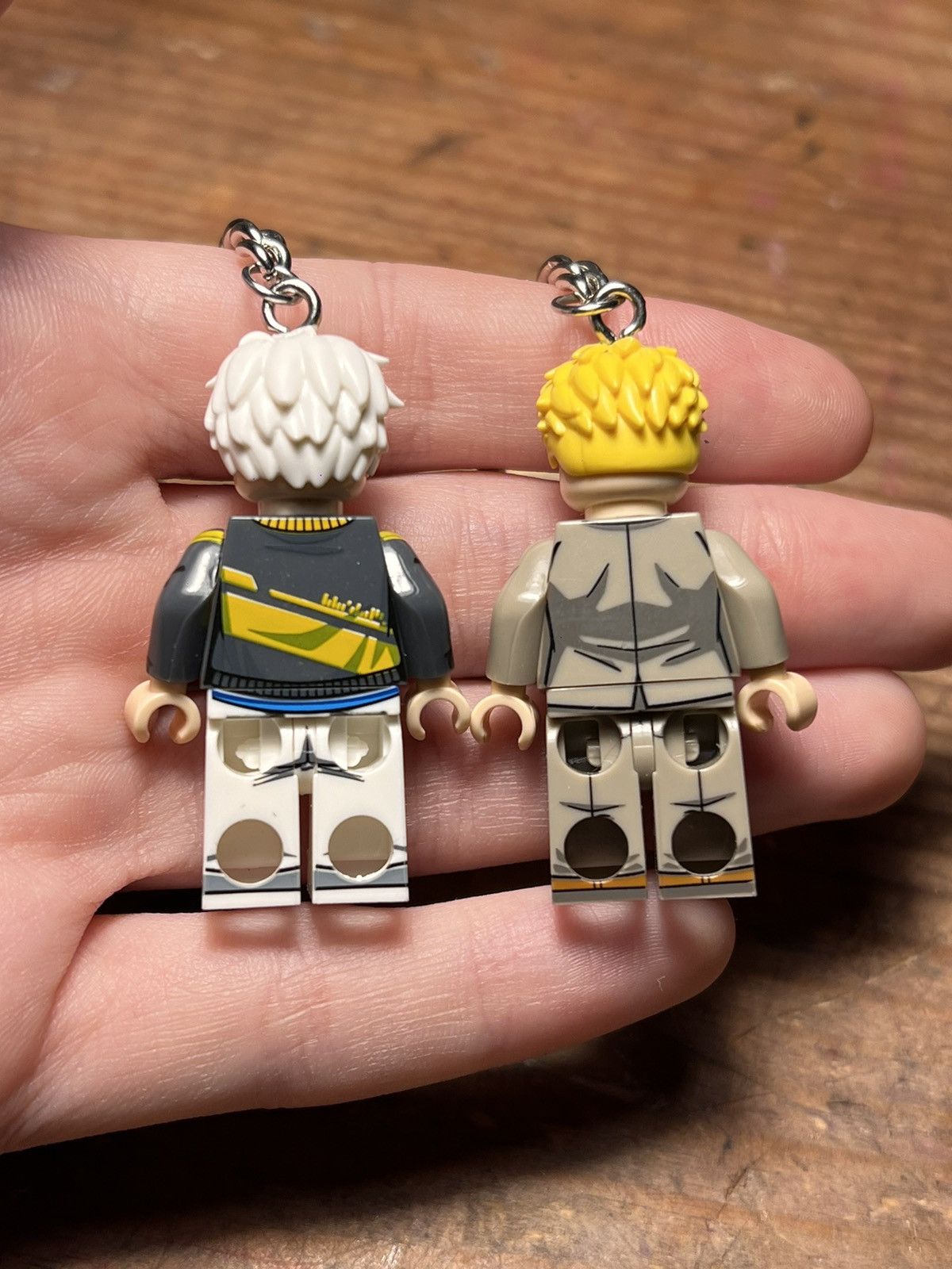 Anime Nanami gojo Jujutsu Kaisen anime minifigure keychain keyring Size ONE SIZE - 6 Thumbnail