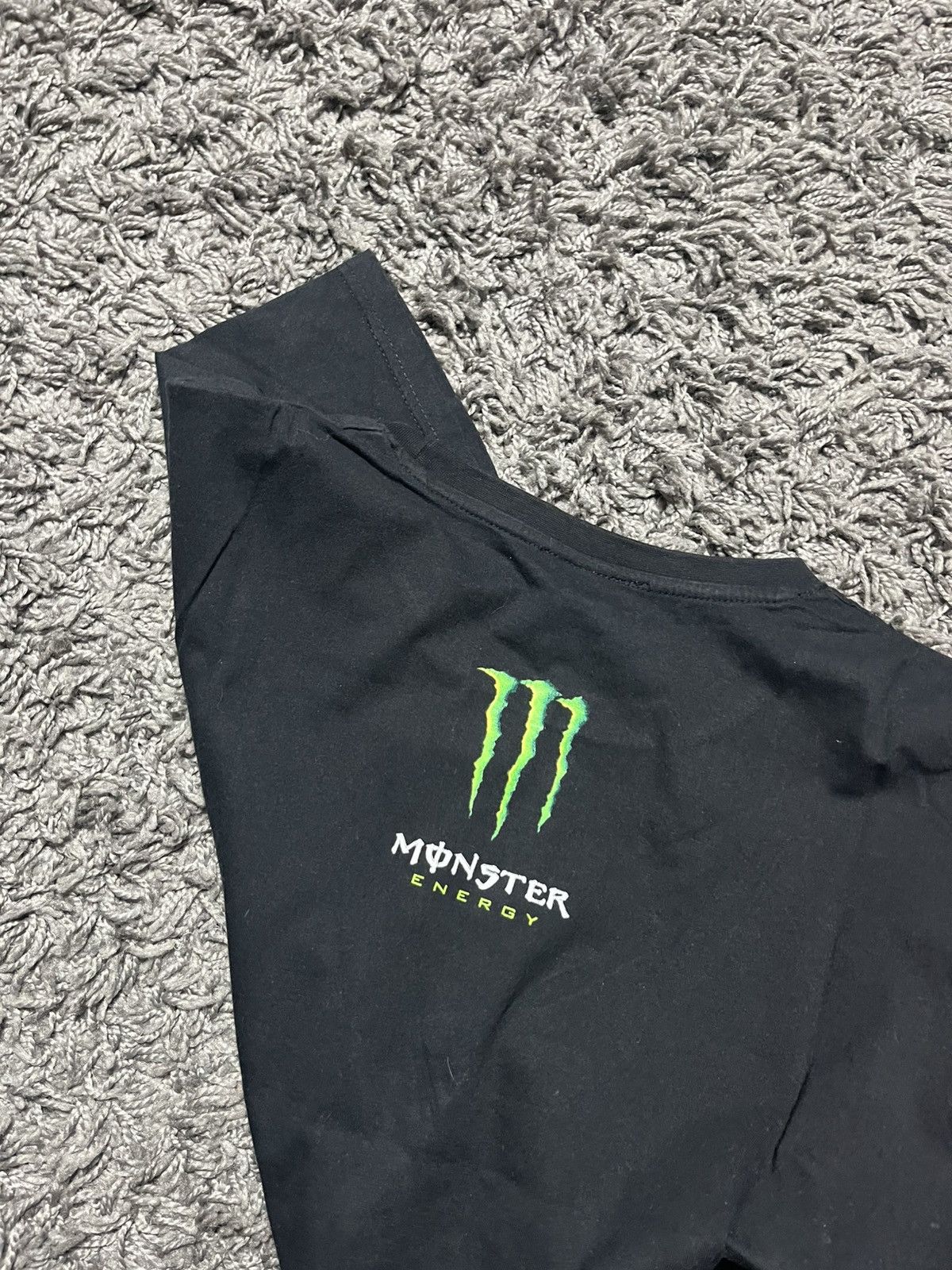Vintage MONSTER ENERGY Y2K STYLE COTTON ADULT RACING TEE SIZE XL Size US XL / EU 56 / 4 - 5 Thumbnail
