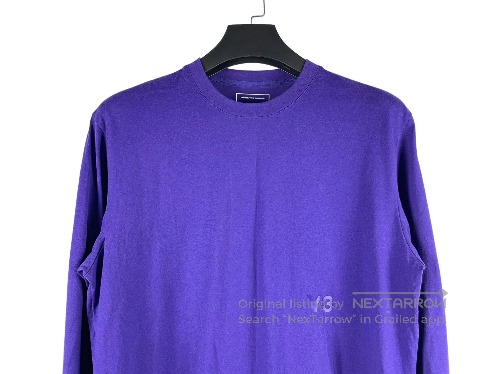 Yohji Yamamoto YOHJI YAMAMOTO Small Logo Printed Long Sleeve Size US S / EU 44-46 / 1 - 3 Thumbnail