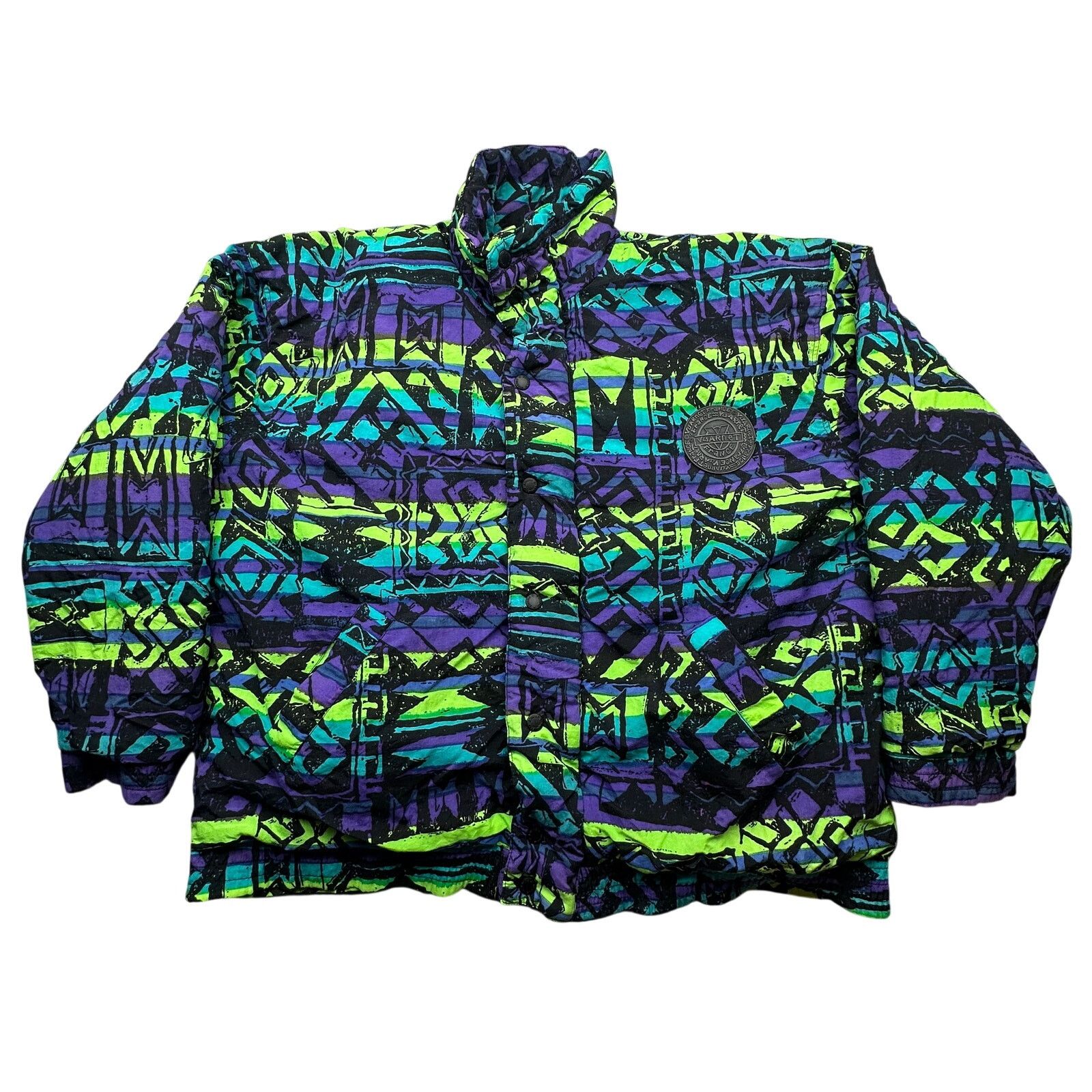 Vuarnet VTG 90s Vuarnet France Geometric Ski Jacket Mens Small Size US S / EU 44-46 / 1 - 1 Thumbnail