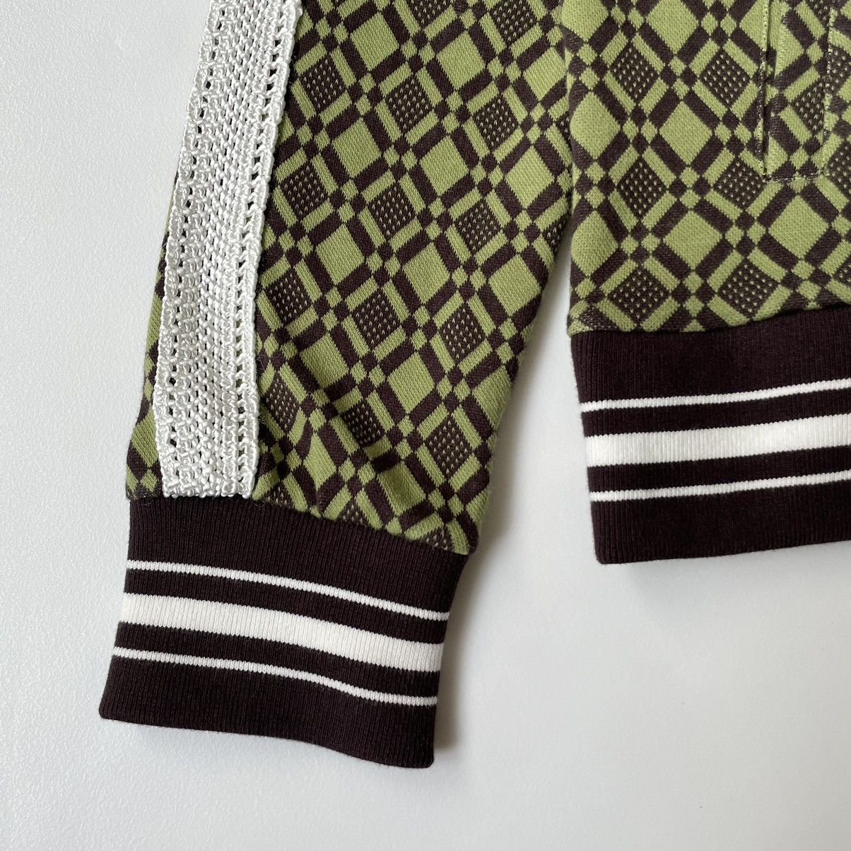 Wales Bonner ‘Power’ Crochet Sleeve Track Top Size US M / EU 48-50 / 2 - 6 Thumbnail