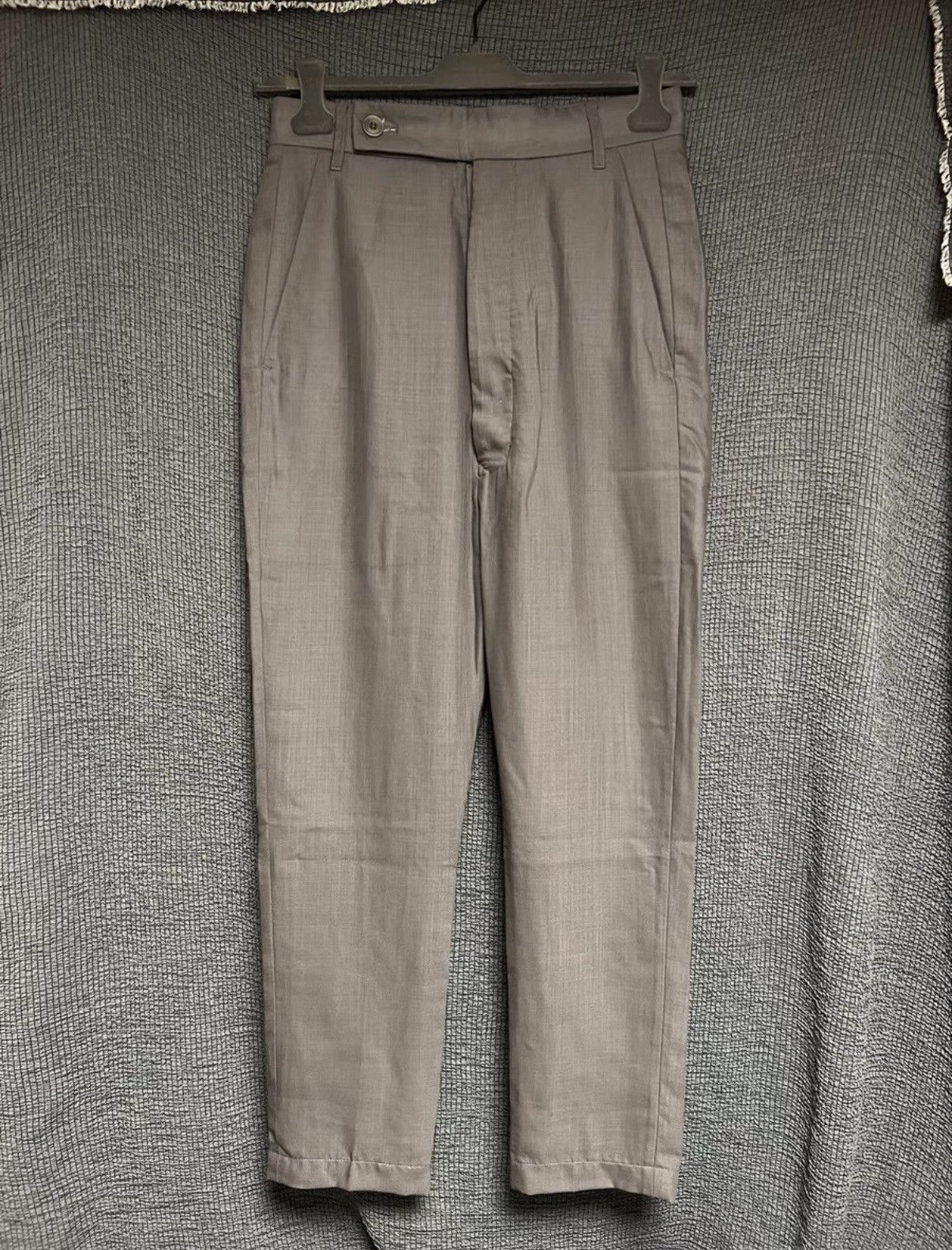 Rick Owens Rick Owens Double-Layer Wool Drop-Crotch Trousers - Unisex Size US 32 / EU 48 - 1 Thumbnail