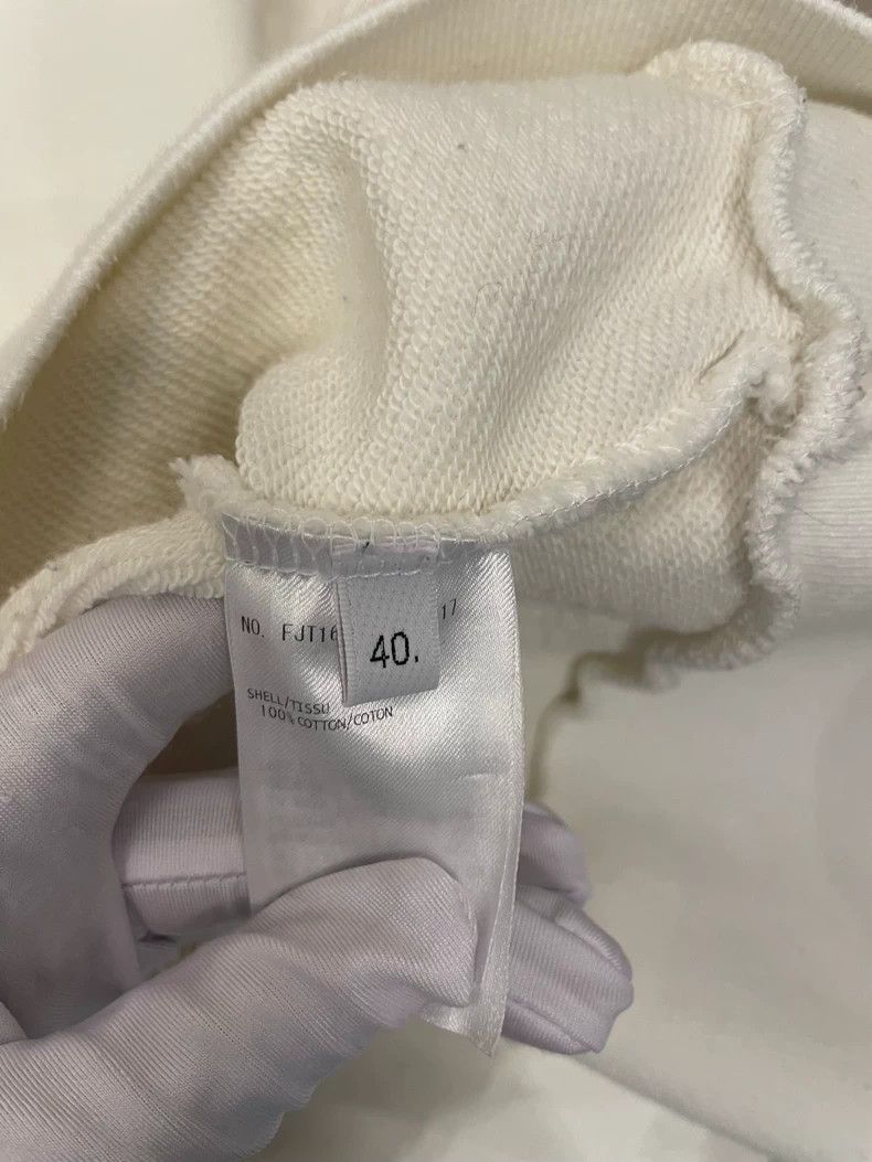 Thom Browne Thom Browne White cotton hoodie Size US XXS / EU 40 - 4 Thumbnail