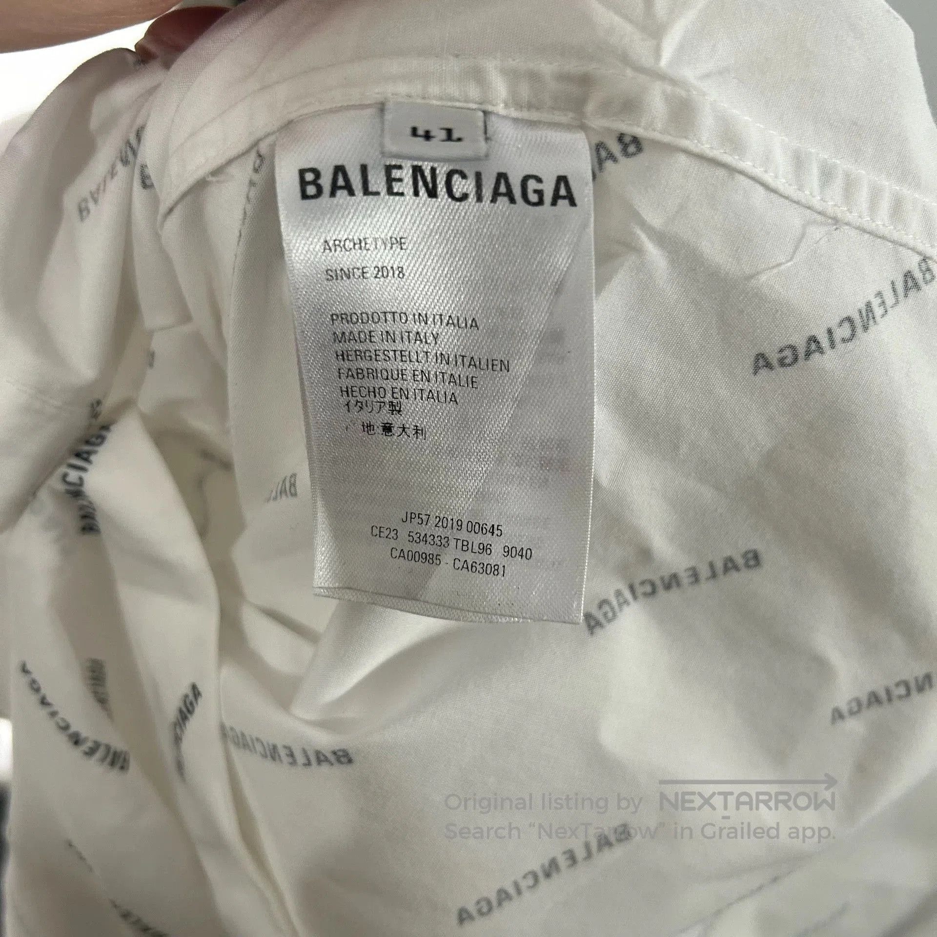 Balenciaga balenciaga all. Size US M / EU 48-50 / 2 - 3 Thumbnail