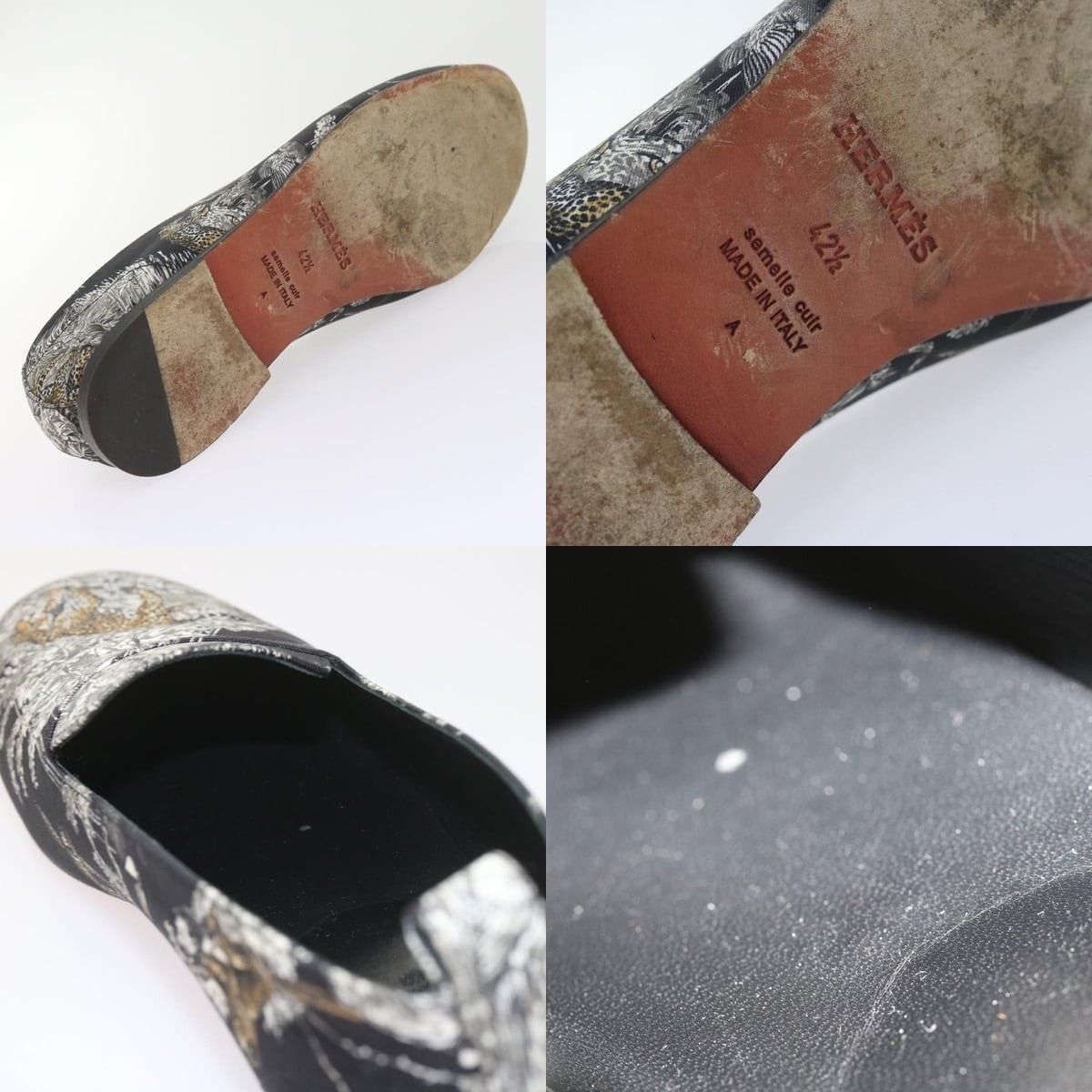 Hermes Hermes Jungle Semelle Cuir Shoes Size ONE SIZE - 4 Thumbnail