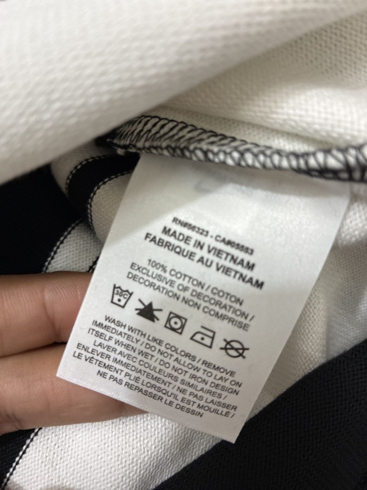 Supreme Nike Stripe Rugby Black