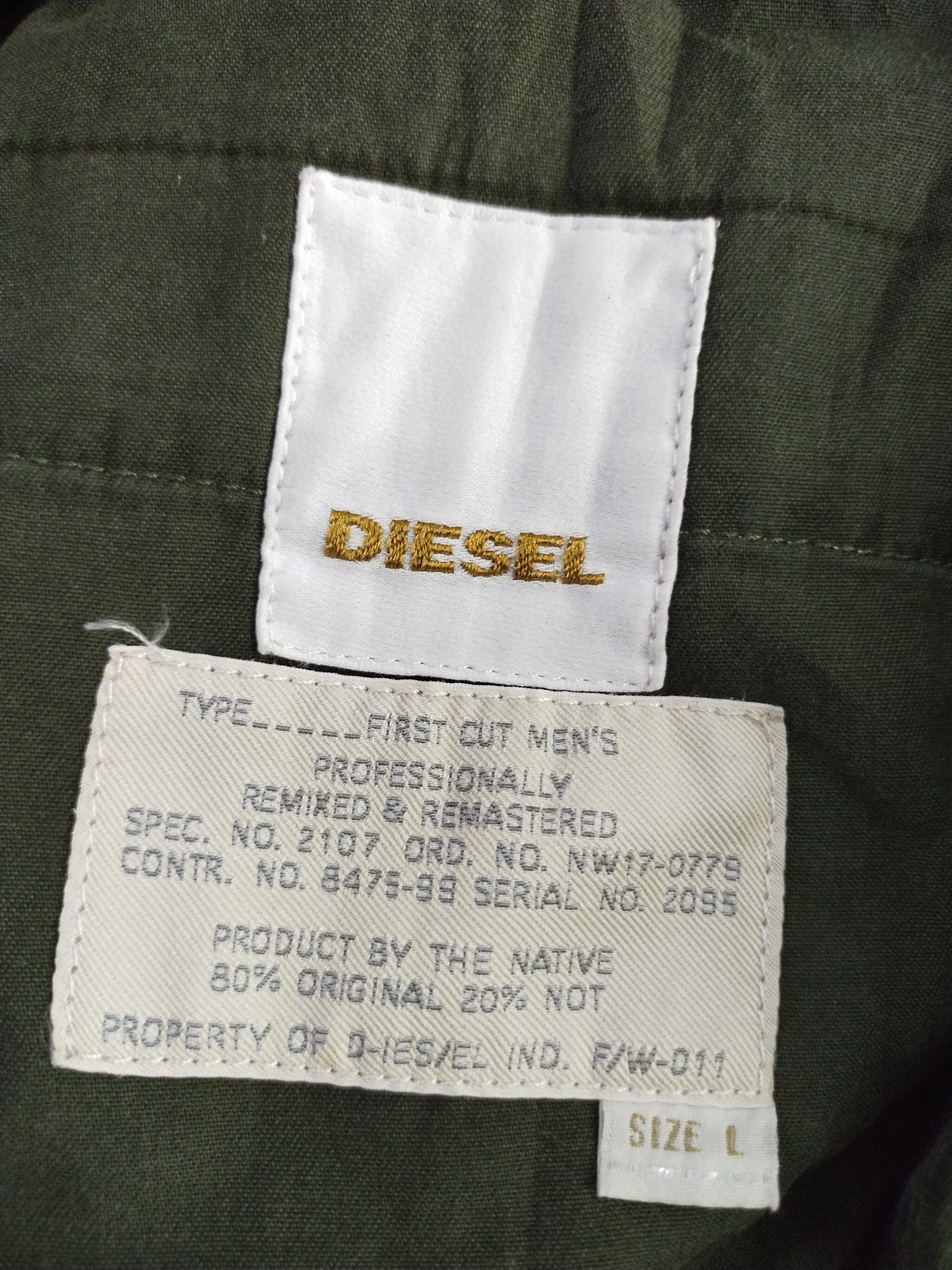 Diesel Vintage Diesel Denim Jacket Punk Seditionaries Jacket Size US M / EU 48-50 / 2 - 11 Thumbnail