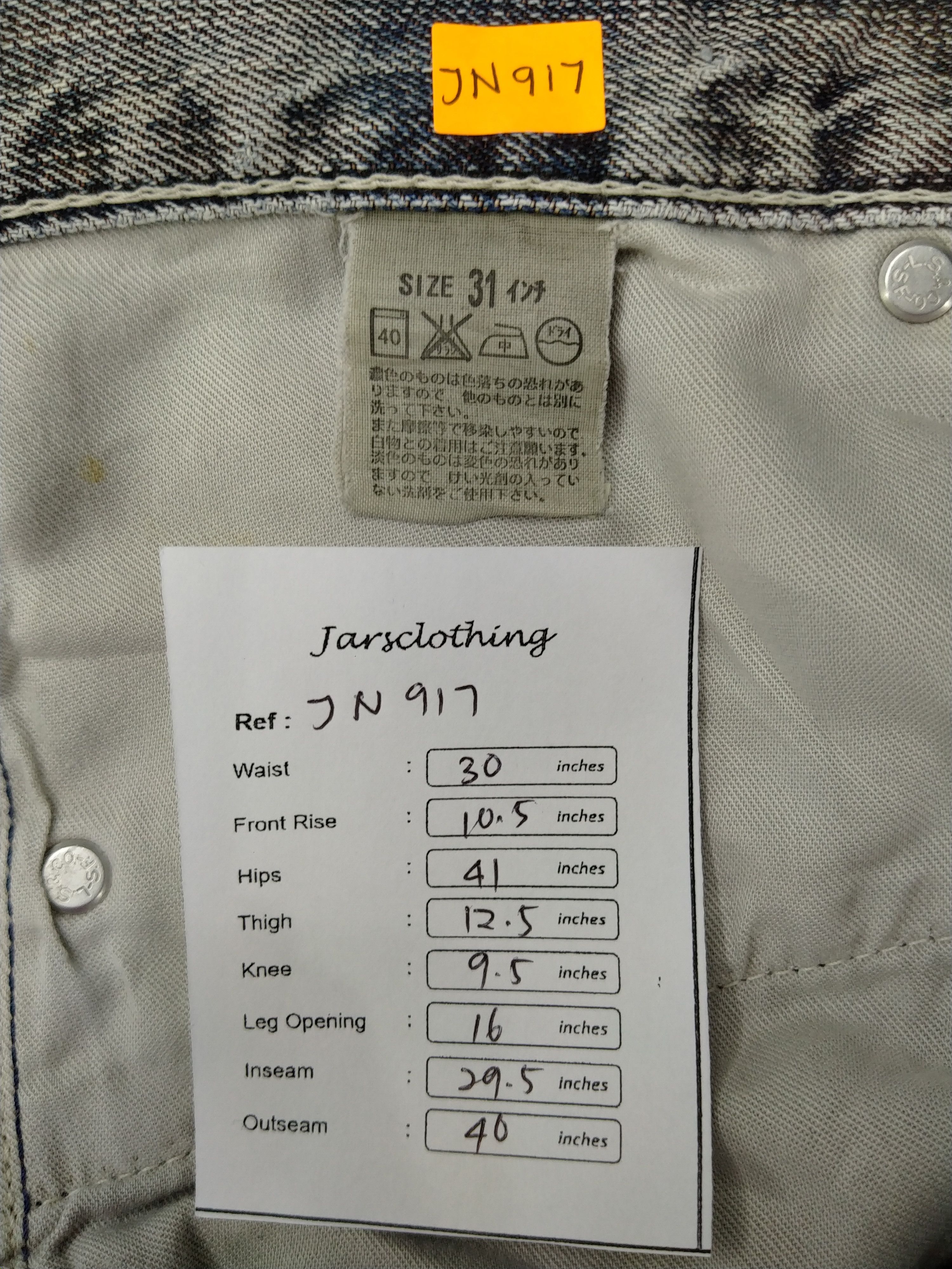 Levi's Light Indigo Vintage Levi's 502 Jeans 30x29.5 Denim -JN917 Size US 30 / EU 46 - 8 Thumbnail