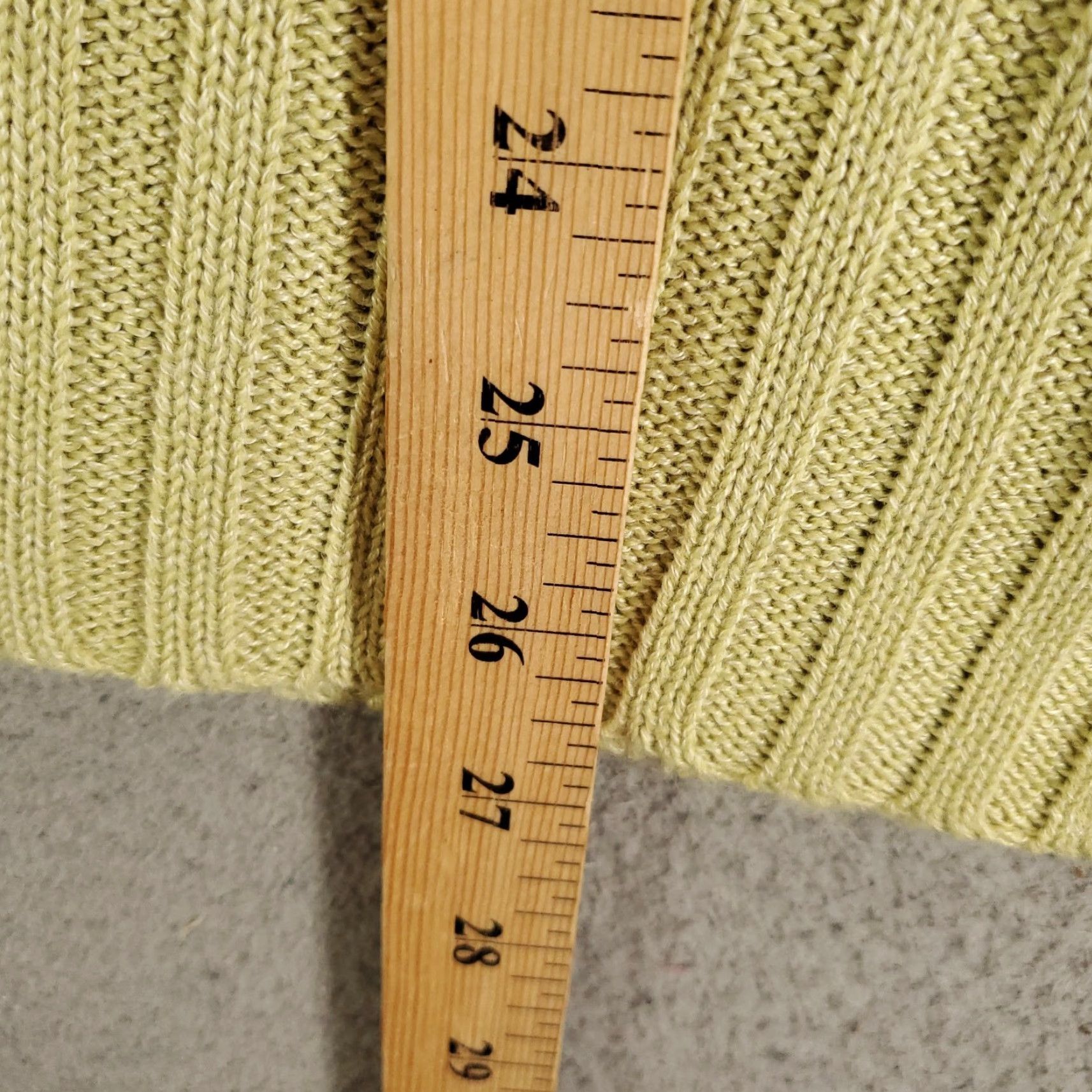 Liz Claiborne **Liz Claiborne Womens XL Light Green Open Knit V-Neck Sweater NWT** User: **Liz Claiborne Womens Light Green XL Open Knit V-Neck Sweater NWT** Size XL / US 12-14 / IT 48-50 - 3 Thumbnail