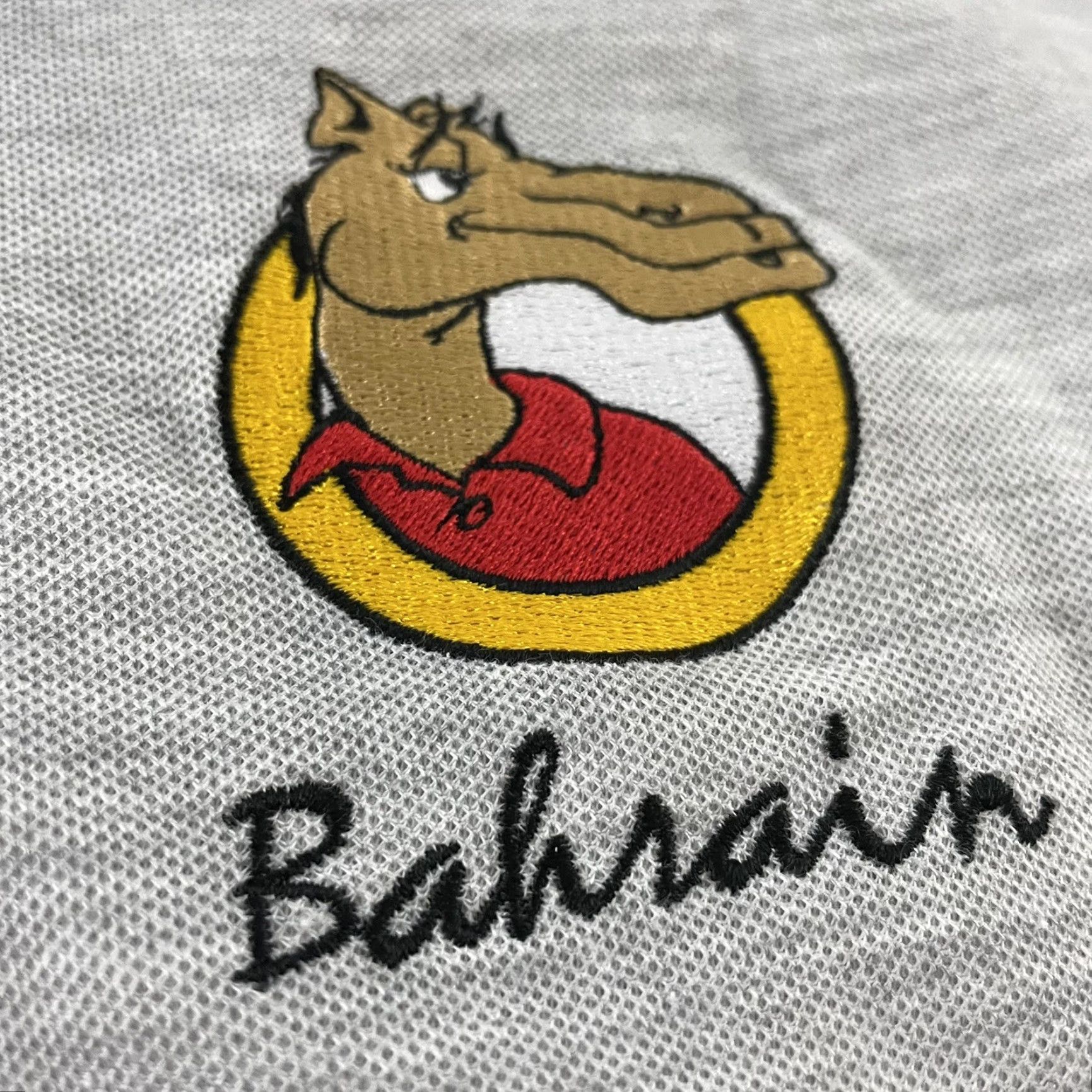 Vintage VINTAGE Bahrain 19998 World Cup France Short Sleeve Polo Shirt Men's 2XL Gray Size US XXL / EU 58 / 5 - 3 Thumbnail