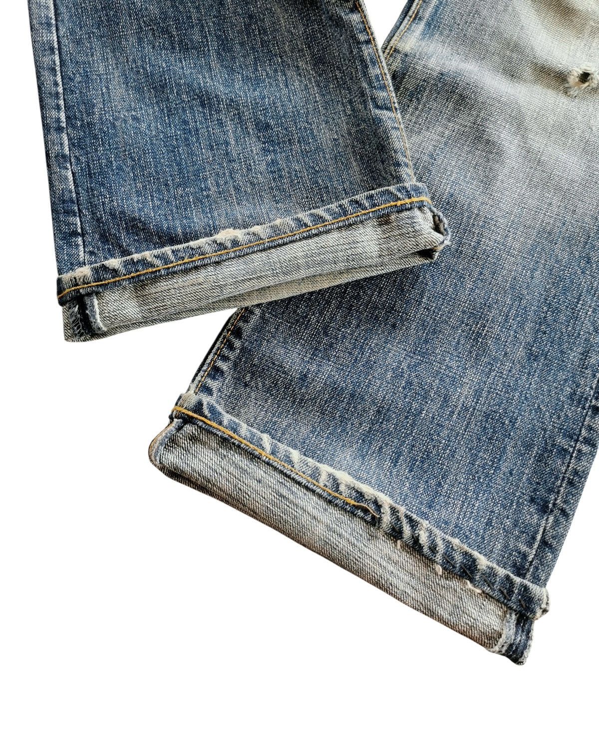 Eternal Vintage Eternal Distressed Flared Jeans 🔸Y143 Size US 30 / EU 46 - 11 Thumbnail