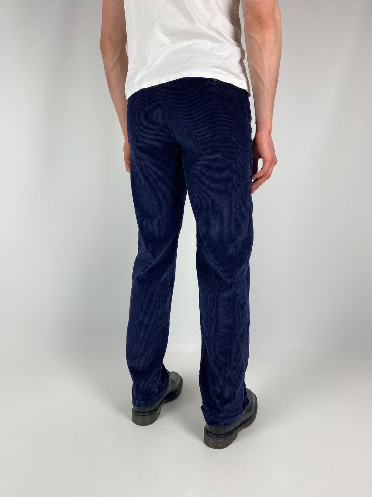 Vintage 90s Vintage Massarbeit Zegna Cloth Corduroy High Rise Pants Size US 32 / EU 48 - 2 Thumbnail