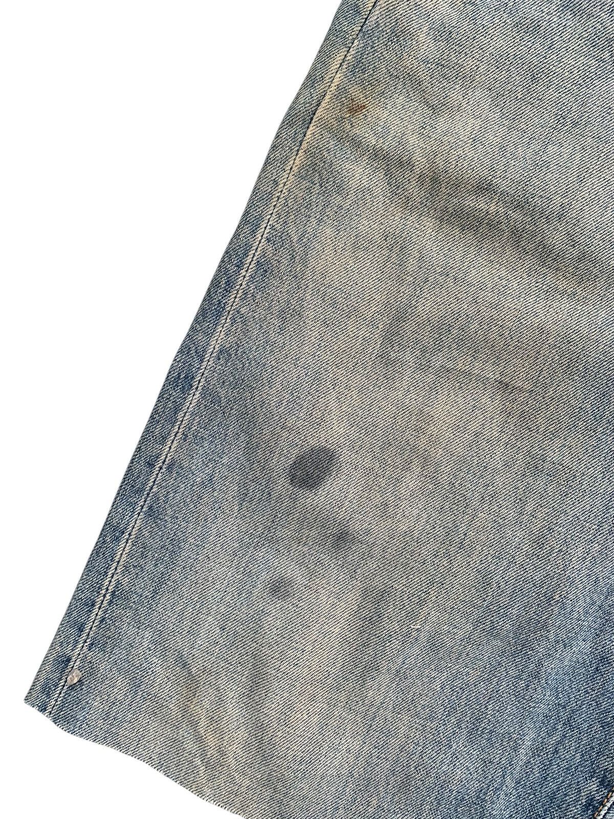 Kapital VINTAGE EDWIN 505 SELVEDGE SHORT JAPANESE DISTRESSED DENIM Size US 31 - 15 Thumbnail