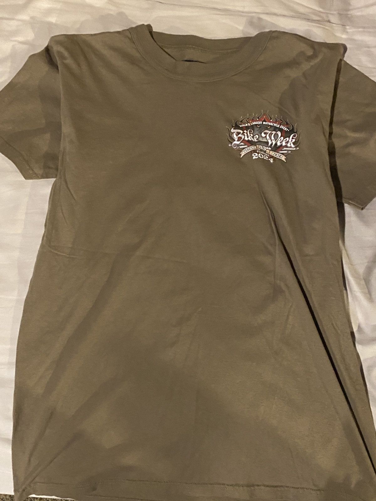 Soffe 2024 Daytona beach bike week 83rd annual t-shirt Size US M / EU 48-50 / 2 - 2 Thumbnail