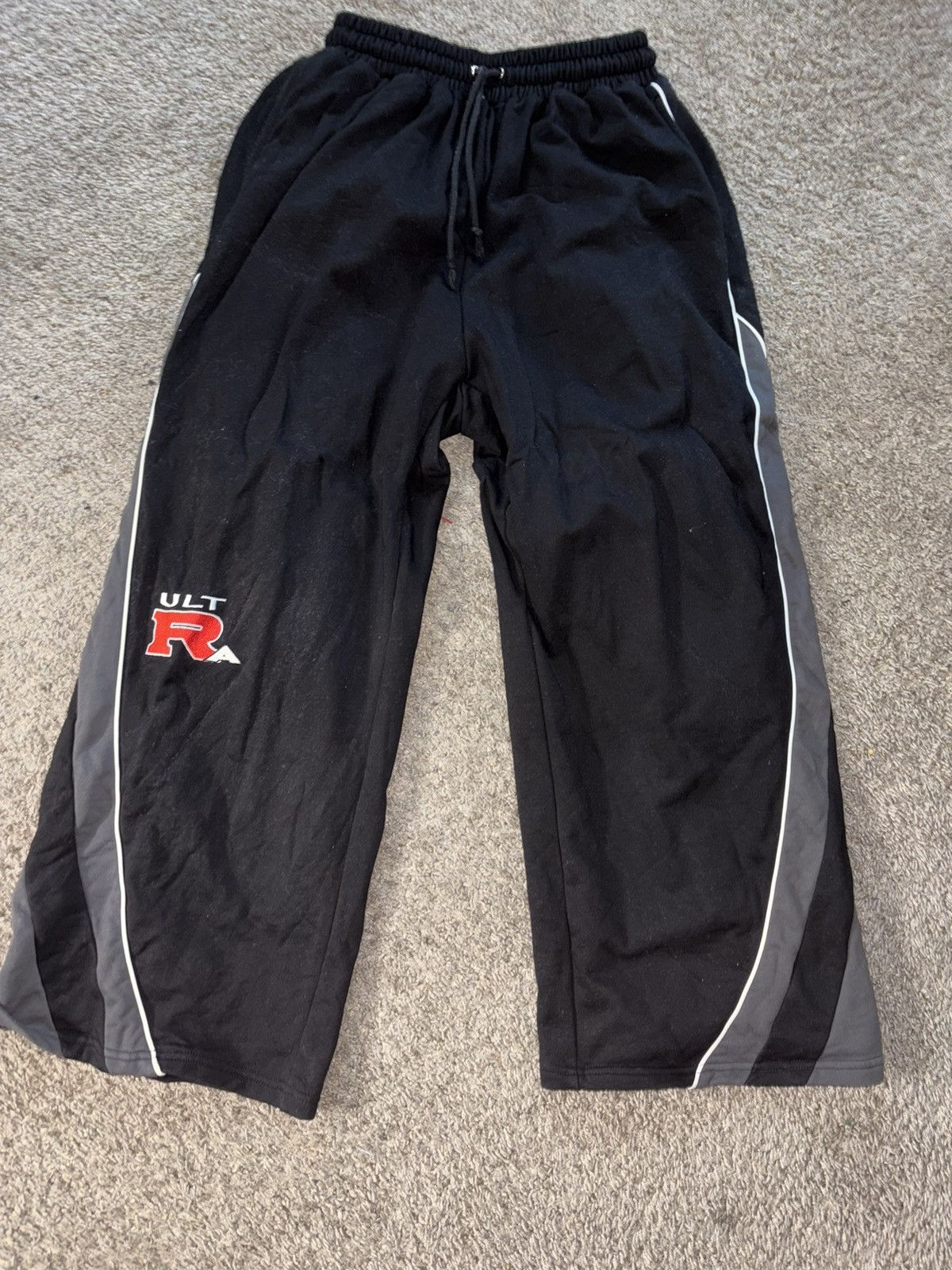 PROJECT G/R BLACK DISTRESSED PATCH WORK PANTS SIZE L | Grailed