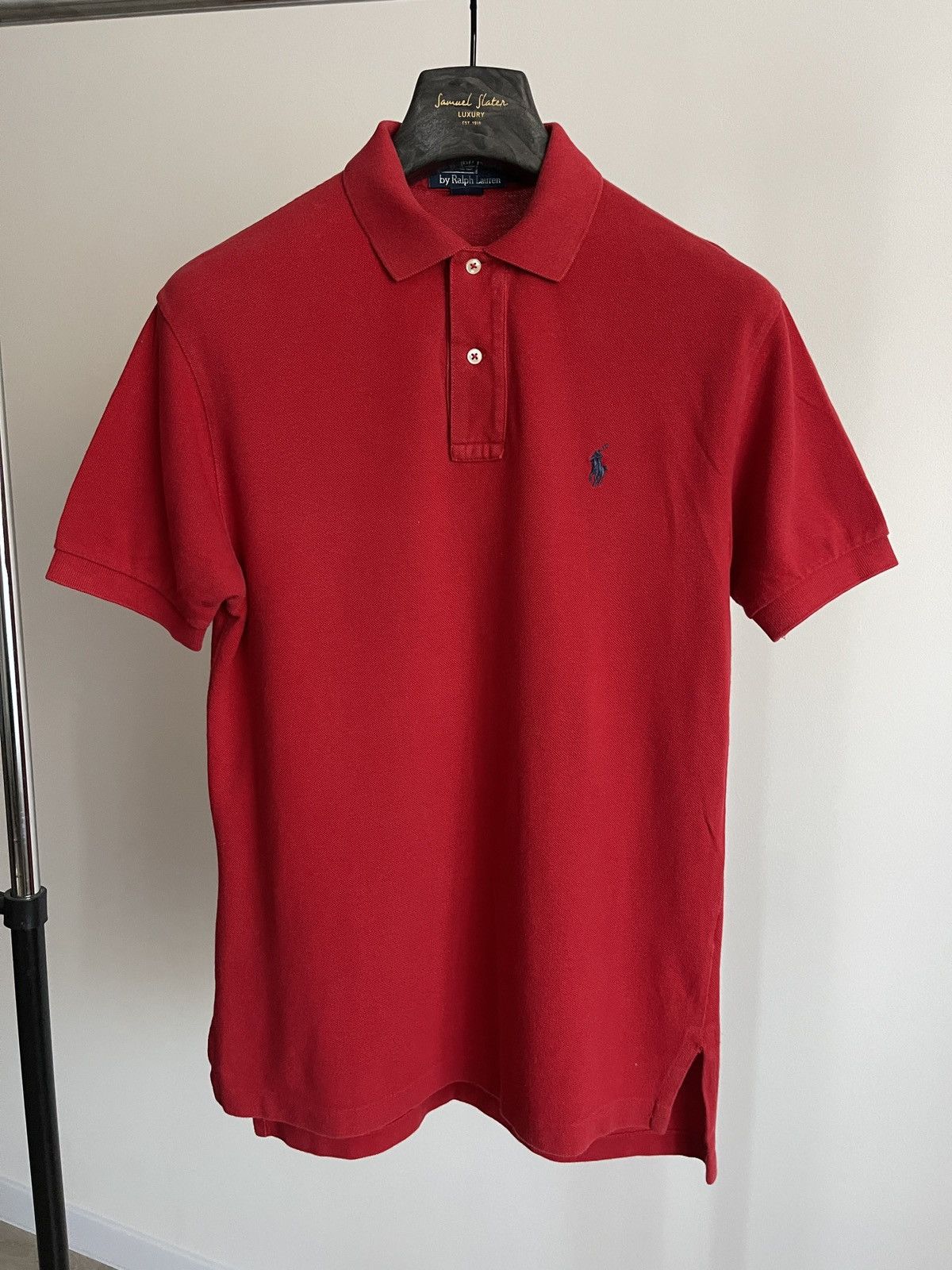 Polo Ralph Lauren Polo Ralph Lauren Classic Red Pique Polo Shirt S Size US S / EU 44-46 / 1 - 1 Thumbnail