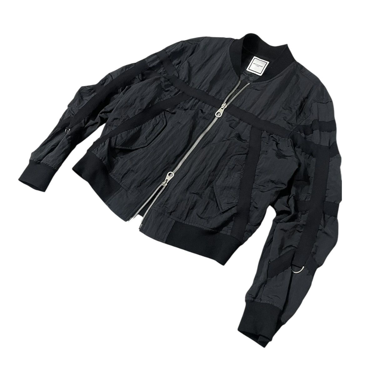 Wooyoungmi Wooyoungmi Bondage Bomber Jacket Size US M / EU 48-50 / 2 - 2 Thumbnail