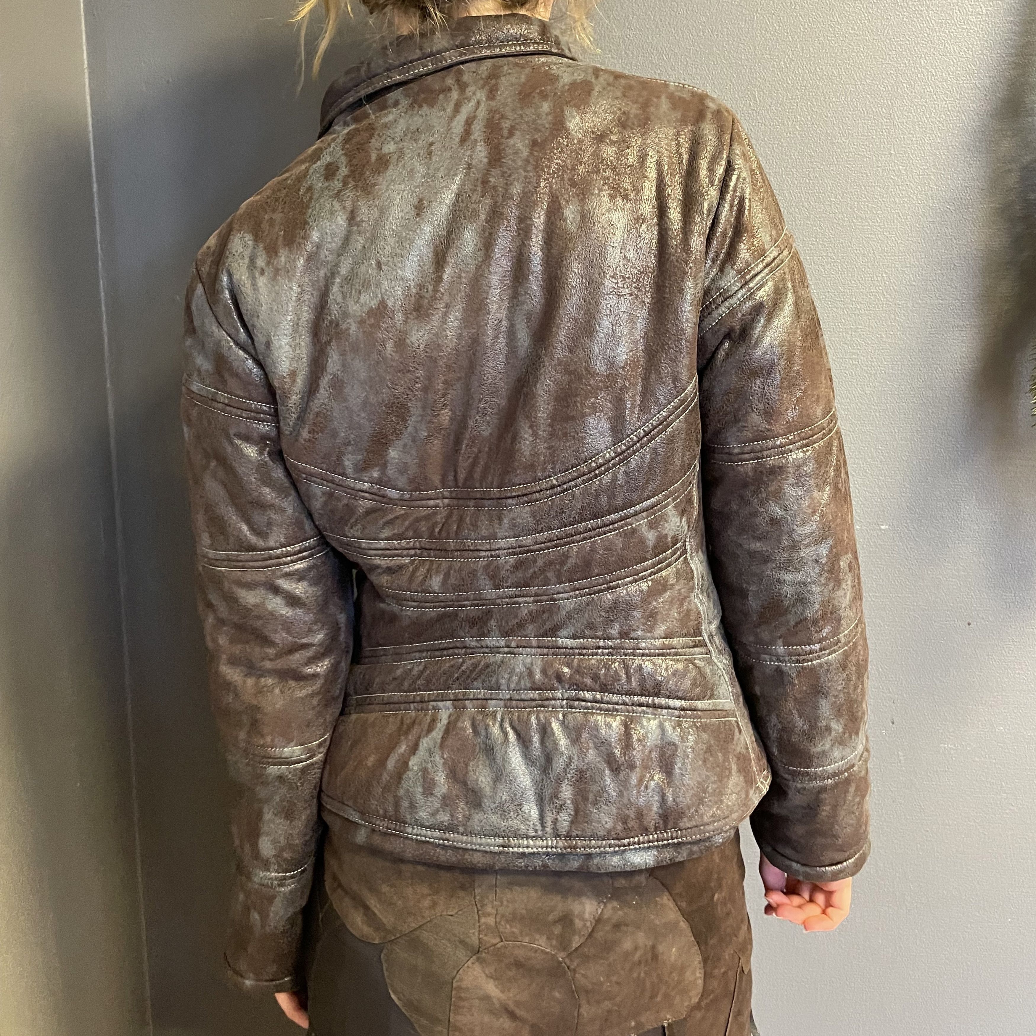 Japanese Brand × Vintage Vintage Indies Puffer Jacket Size S / US 4 / IT 40 - 3 Thumbnail