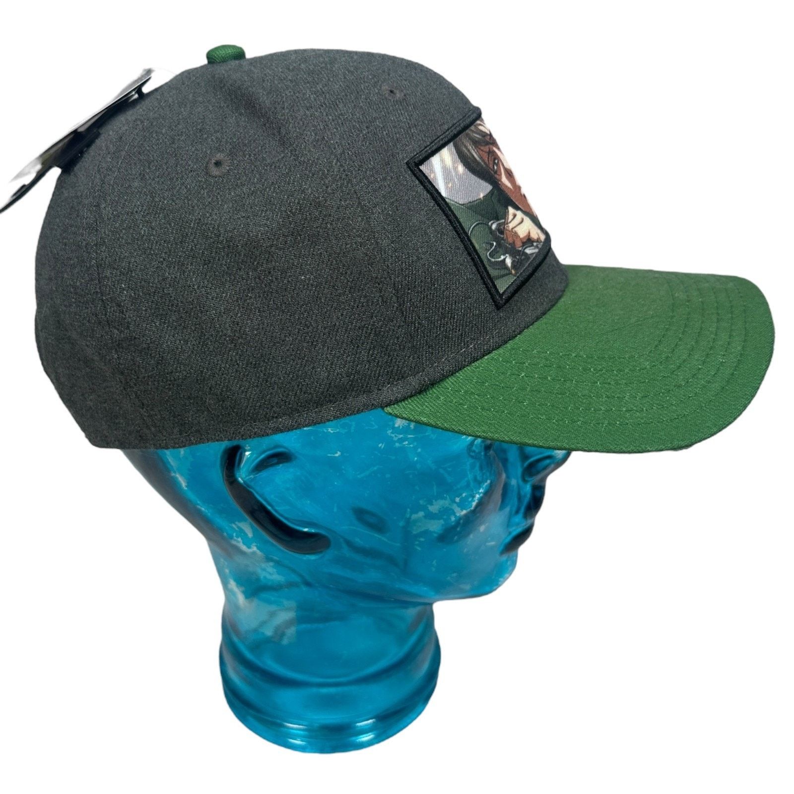 Other BioWorld Attack on Titans Season 2 Snapback Hat Gray Green Size ONE SIZE - 3 Thumbnail