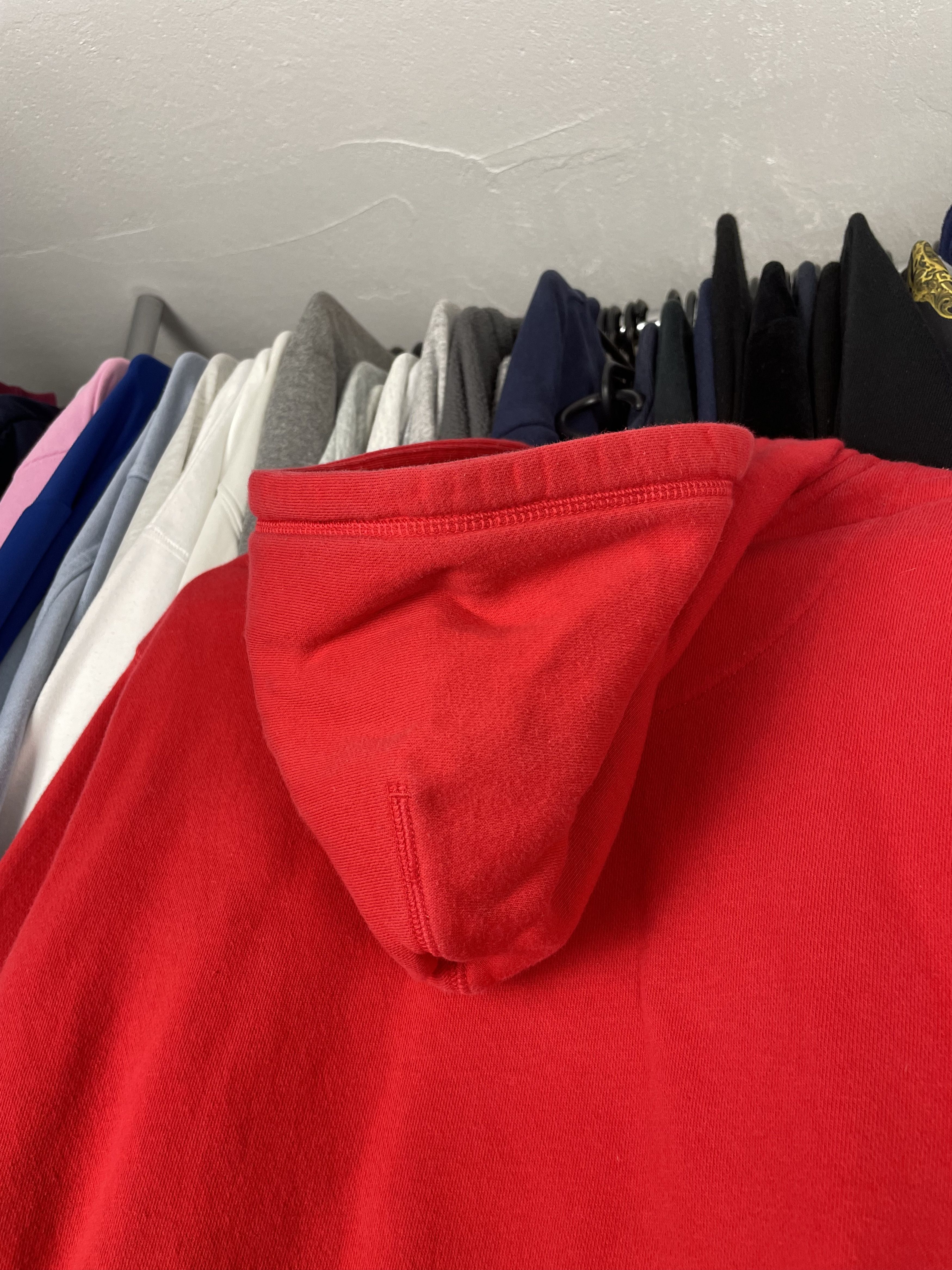 Nike × Vintage Vintage Y2K Rutgers University Nike Center Swoosh Hoodie Size US L / EU 52-54 / 3 - 8 Thumbnail