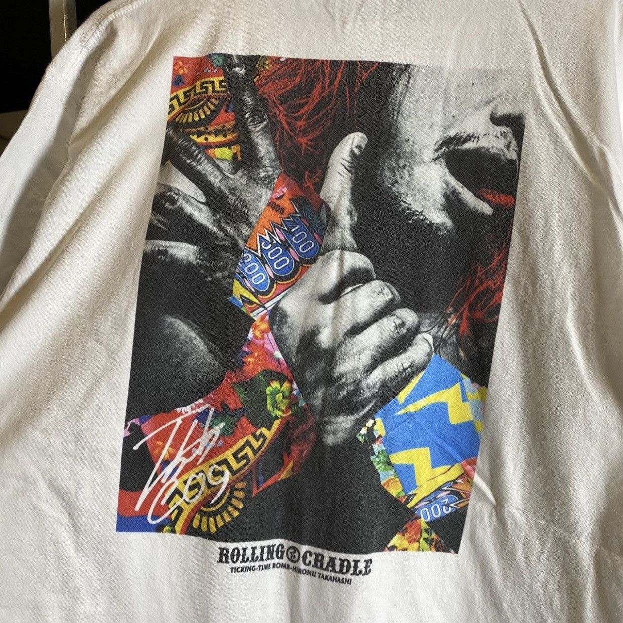 Japanese Brand Ticking Time Bomb Hiromu Takahashi Rolling Cradle Tee Size US XL / EU 56 / 4 - 5 Thumbnail