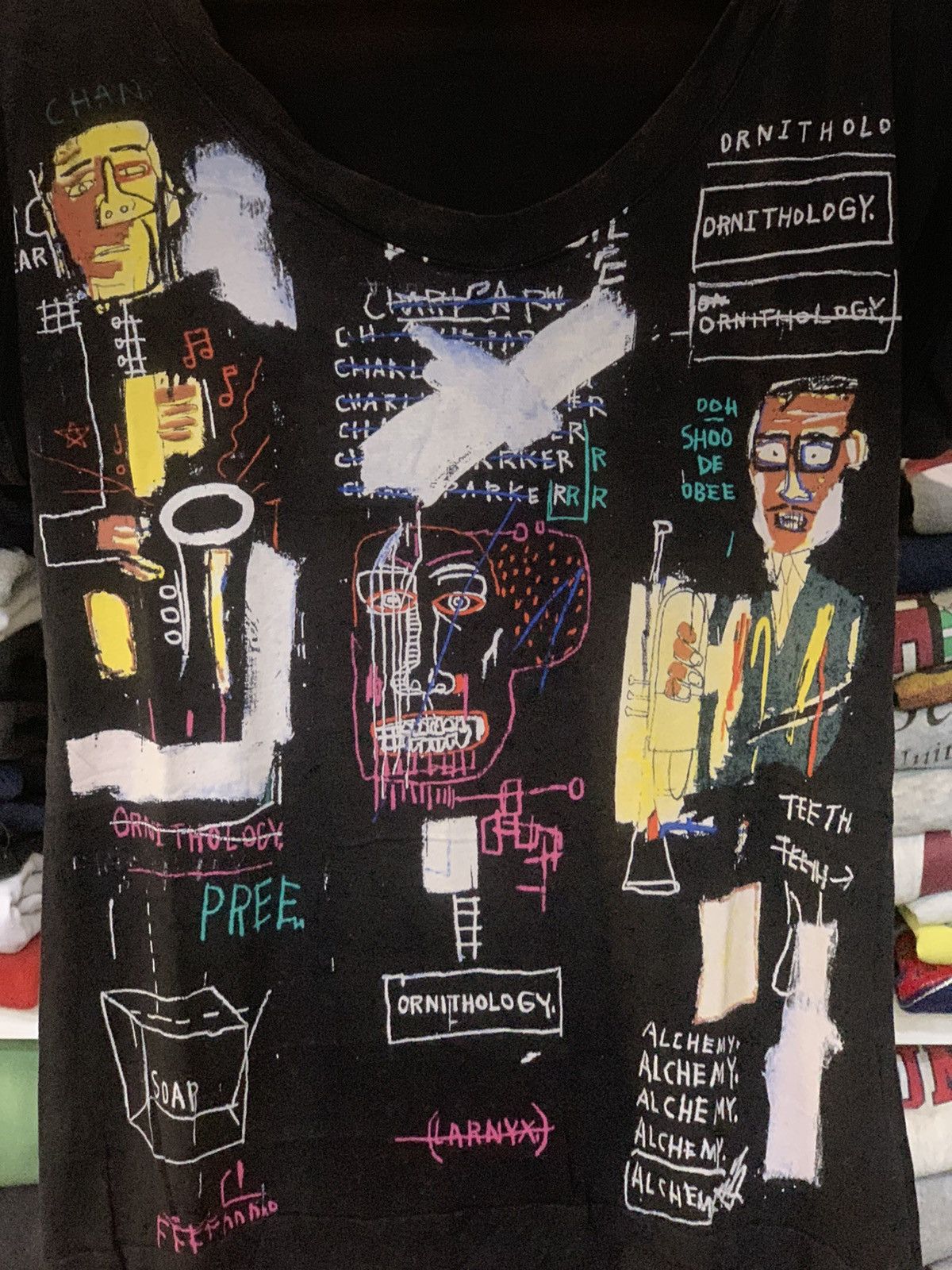 Jean-Michel Basquiat × Uniqlo Jean Michel Basquiat Over Print Tee Size M / US 6-8 / IT 42-44 - 6 Thumbnail