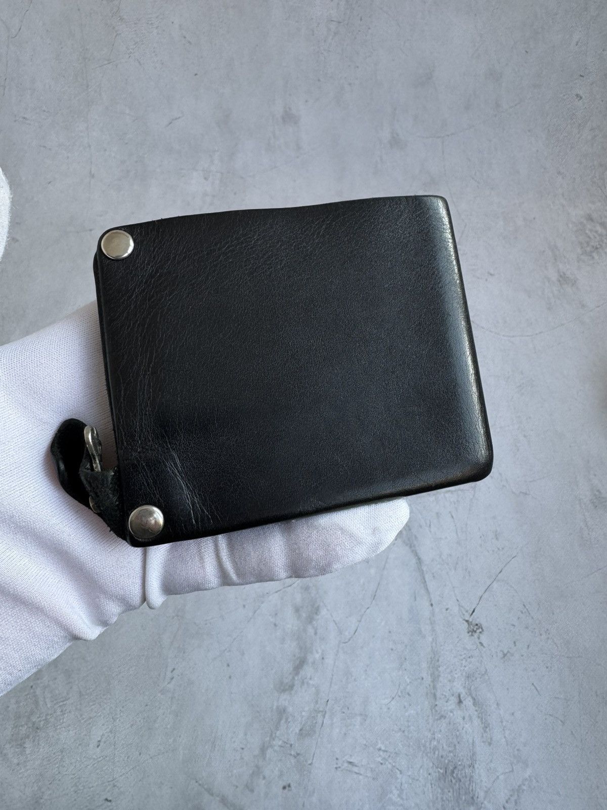 Vintage Vintage Leather Wallet Black Size ONE SIZE - 5 Thumbnail