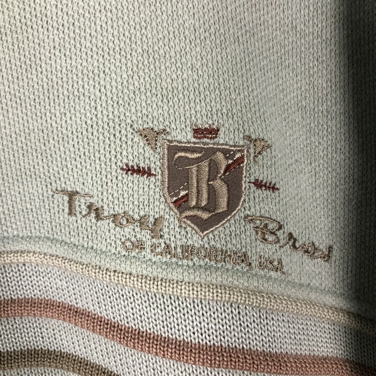 Japanese Brand 🔥Vintage Sweatshirt Troy Bros Japan Issey Miyake Big Logo Size US M / EU 48-50 / 2 - 12 Thumbnail