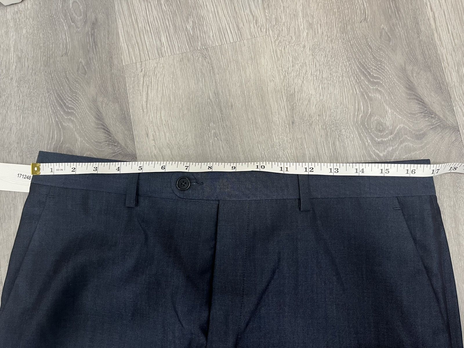 John Varvatos Blue suit. Pants and jacket. Medium Size 40R - 19 Thumbnail