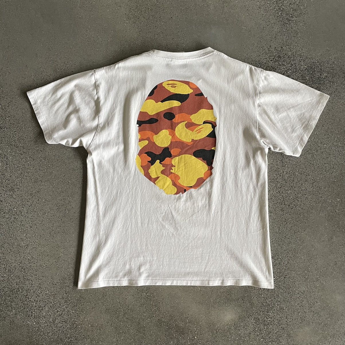 Bape Bape Color Camo Big Ape Head Tee Size US XL / EU 56 / 4 - 3 Thumbnail